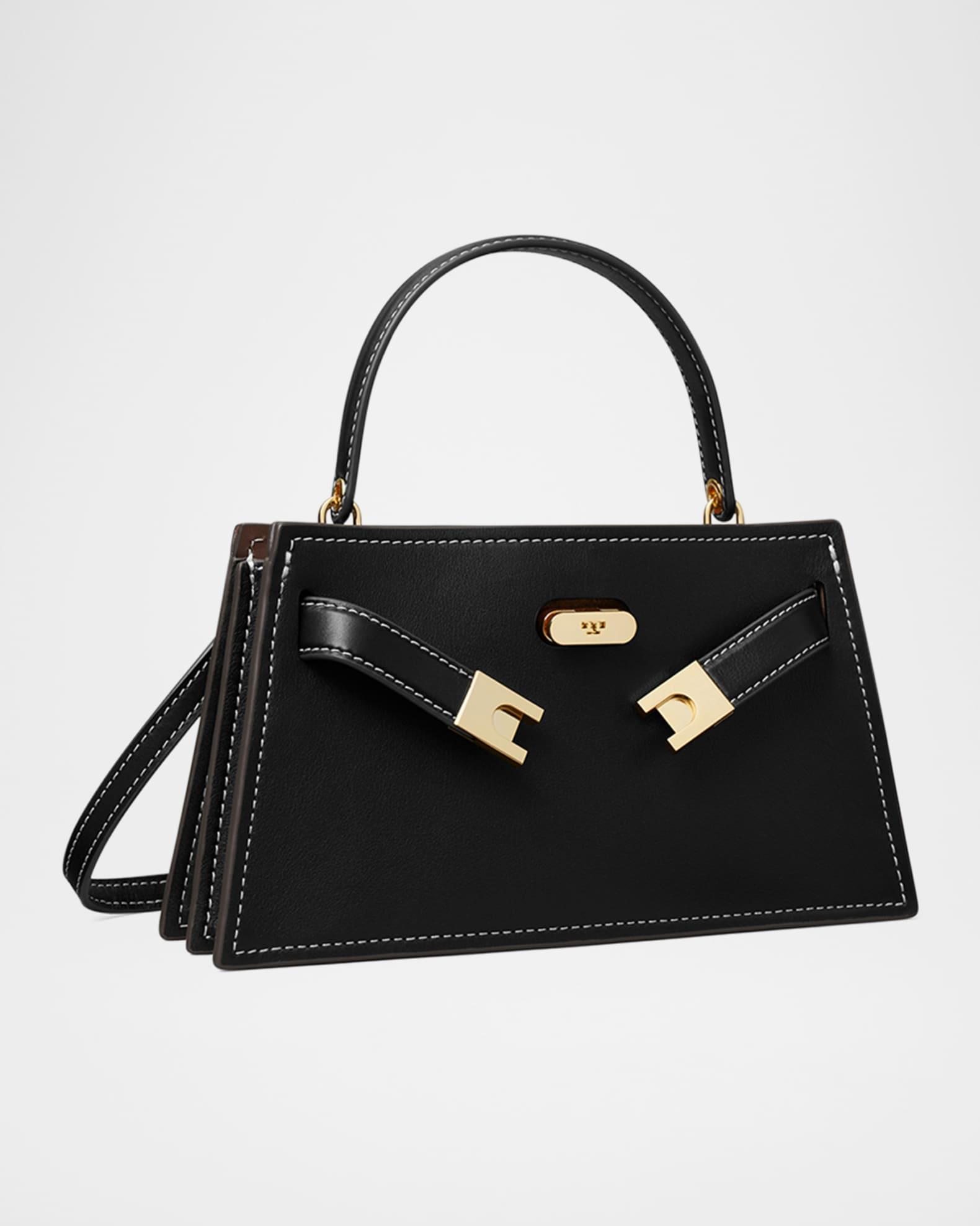Lee Radziwill Petite Leather Top-Handle Bag Product Image