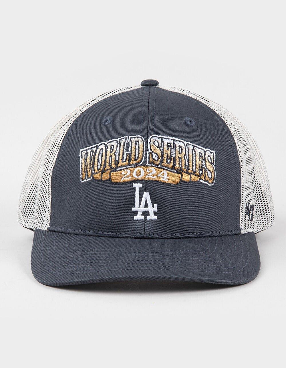 47 BRAND Leader Los Angeles Dodgers 2024 World Series 47 Trucker Hat - NAVY Product Image
