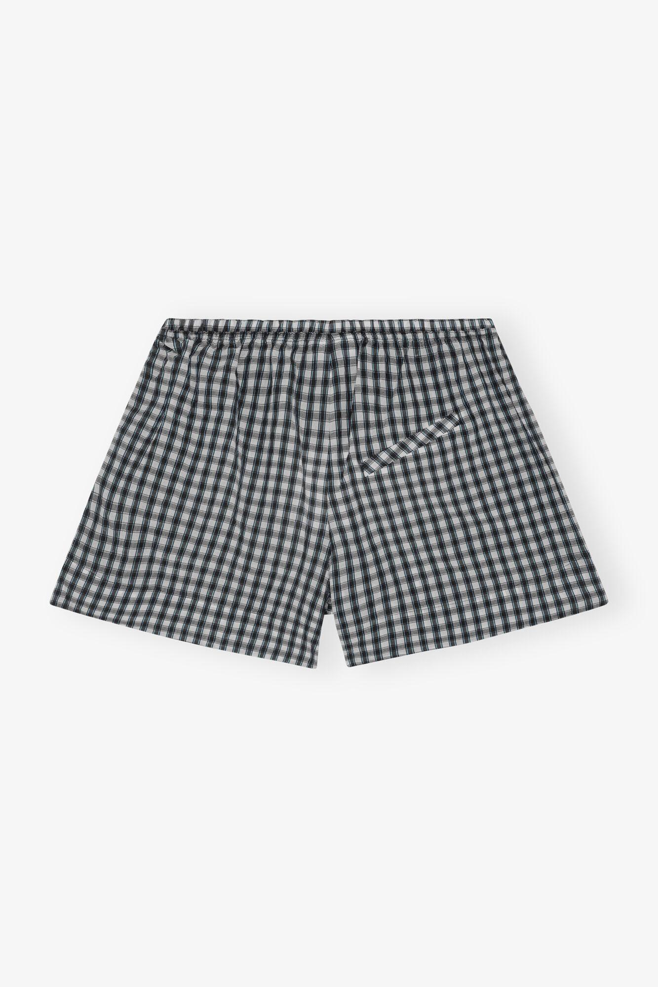 Seersucker Check Elasticated Shorts Product Image