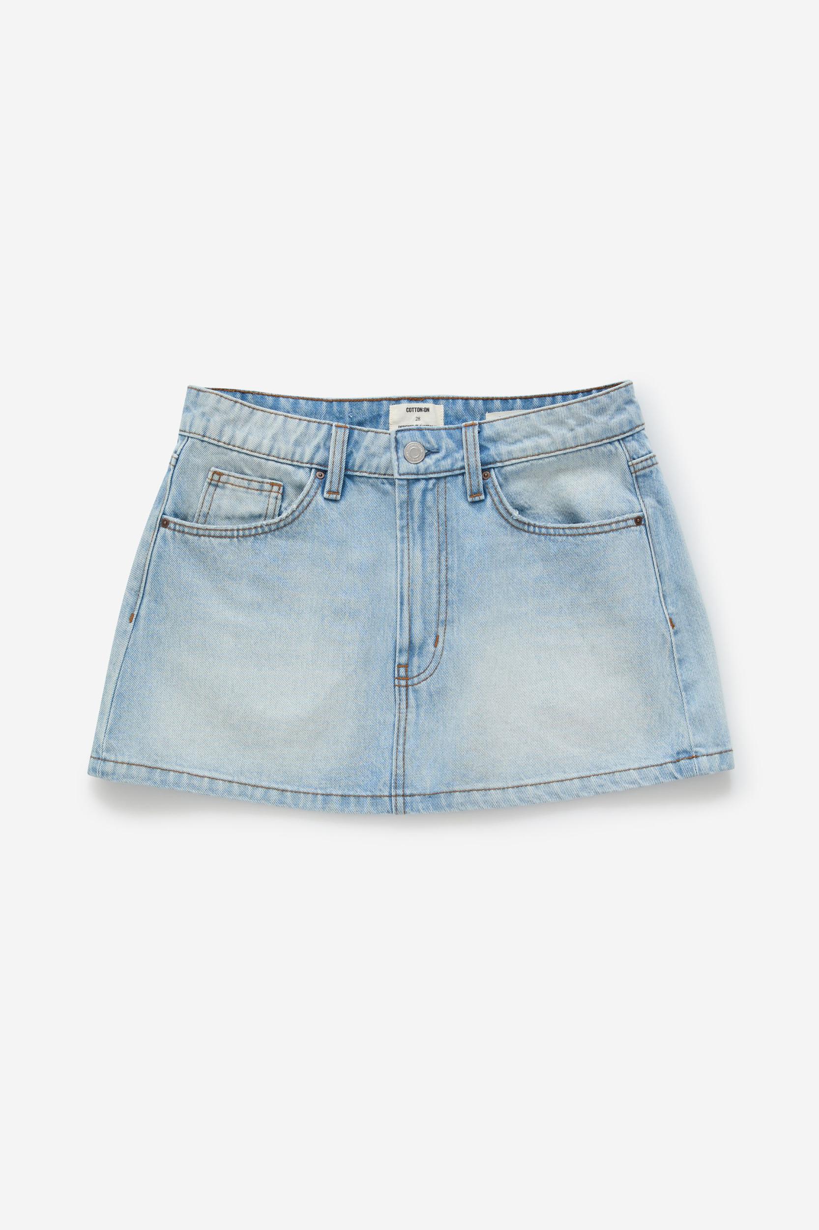 Original Denim Mini Skirt Product Image