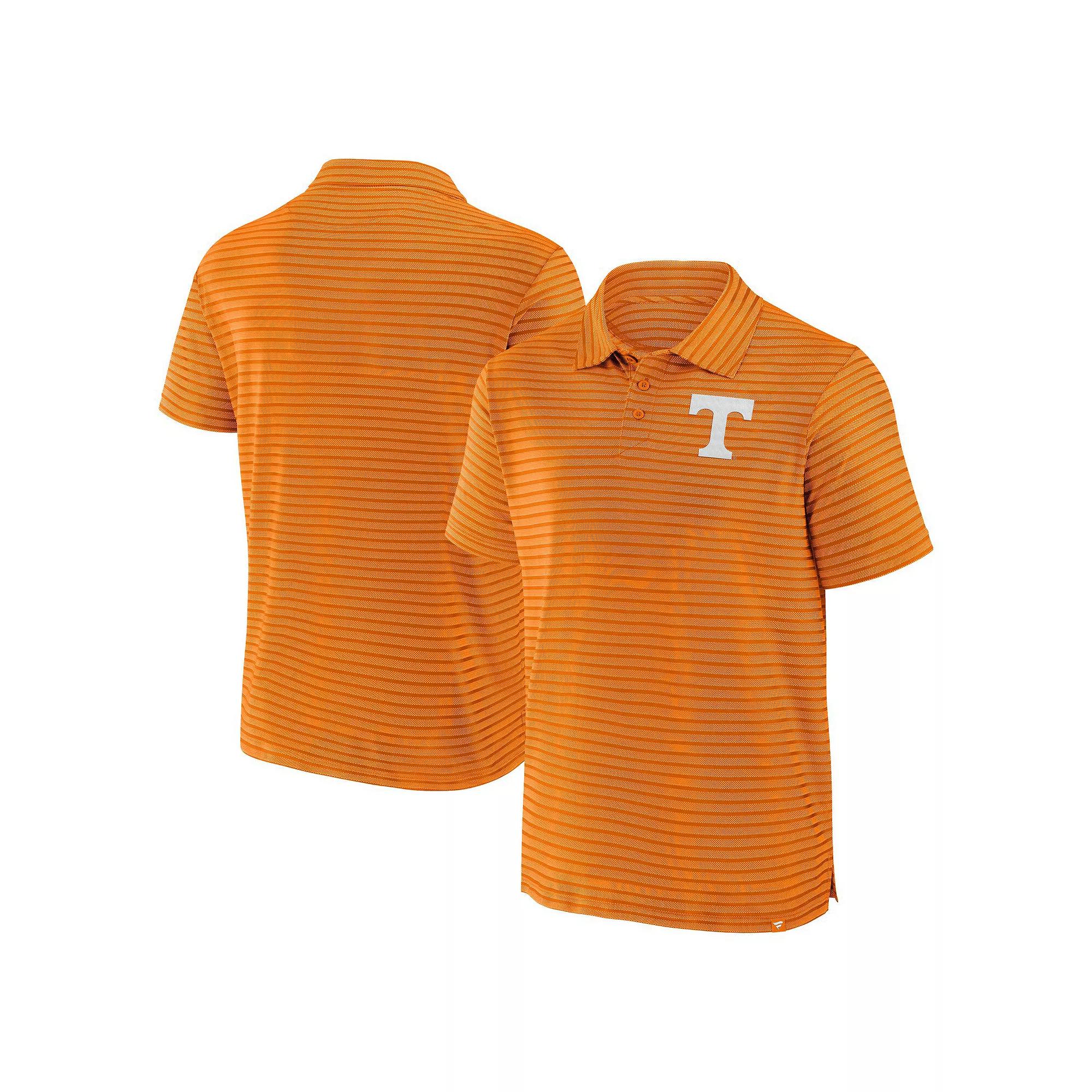 Men's Fanatics Tennessee Orange Tennessee Volunteers Victory Calls Stripe Polo, Size: 3XL Product Image