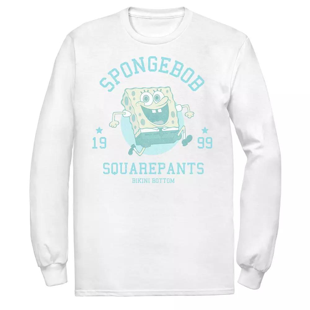 Men's Nickelodeon SpongeBob SquarePants Retro Bikini Bottom Tee, Size: 3XL, White Product Image