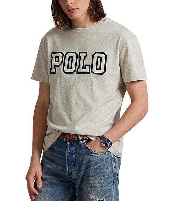 Polo Ralph Lauren Classic Fit Felt Logo Short Sleeve T-Shirt Product Image