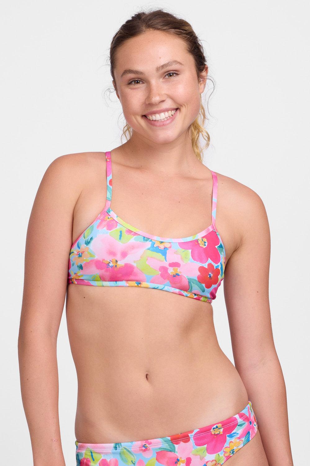 Jocelyn Bikini Top - Sour Grape Contrast Female Product Image