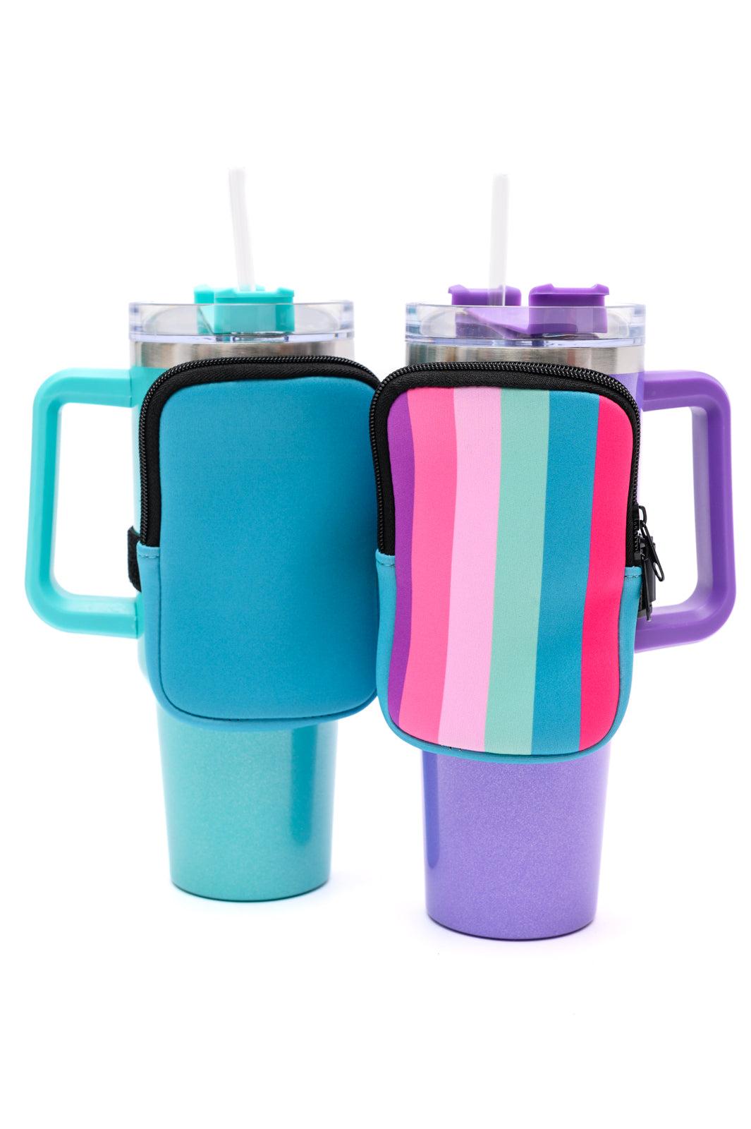 Tumbler Zip Pouch Sets in Assorted Colors Product Image