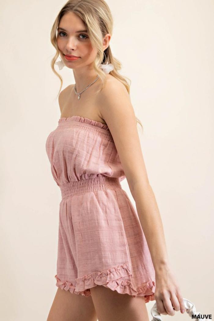Strapless Romper Product Image