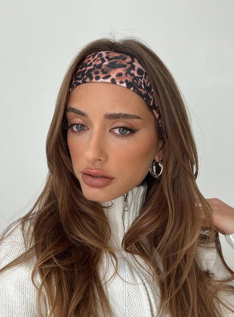 The Juney Headband Leopard Product Image