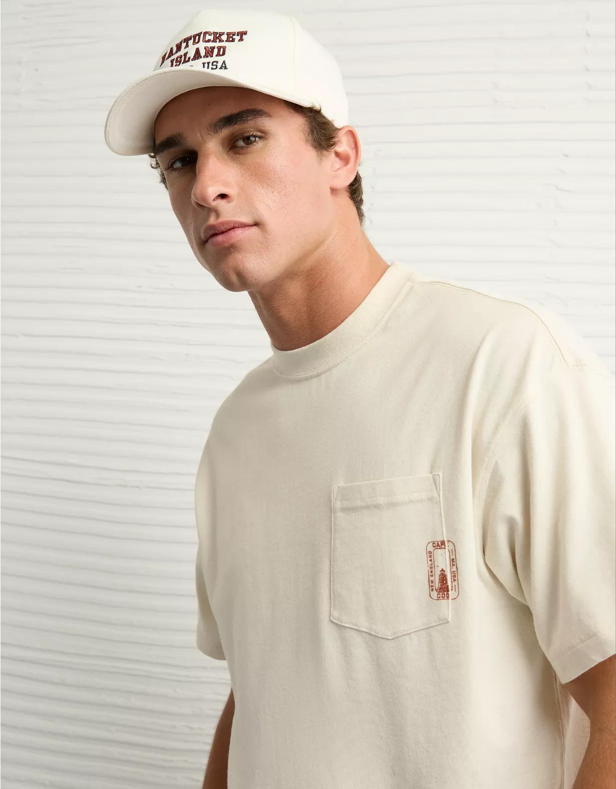 AE Boxy Nautical Graphic T-Shirt Product Image