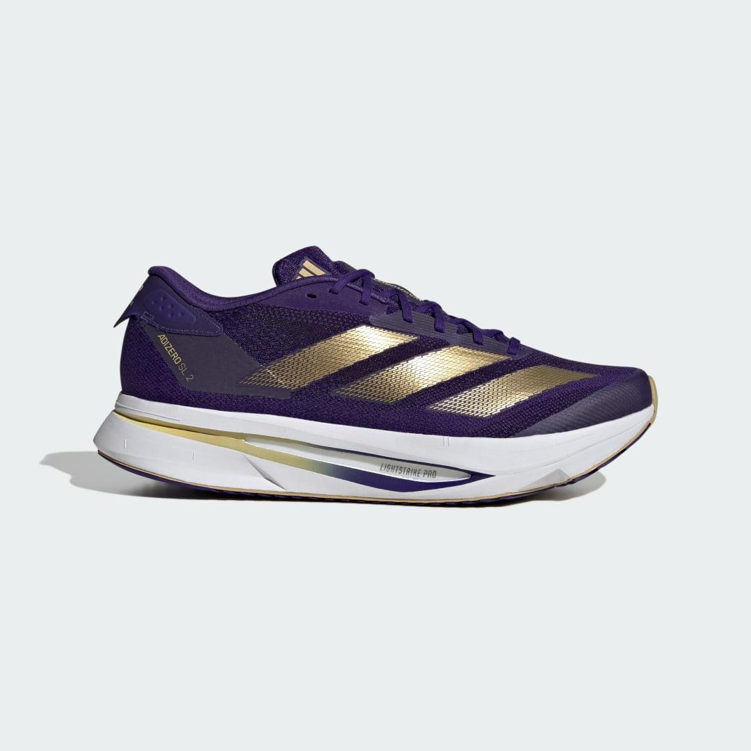 adidas Arizona State Adizero SL2 Running Shoes Team Colleg Gold 2 M 13 / W 14 Unisex Product Image
