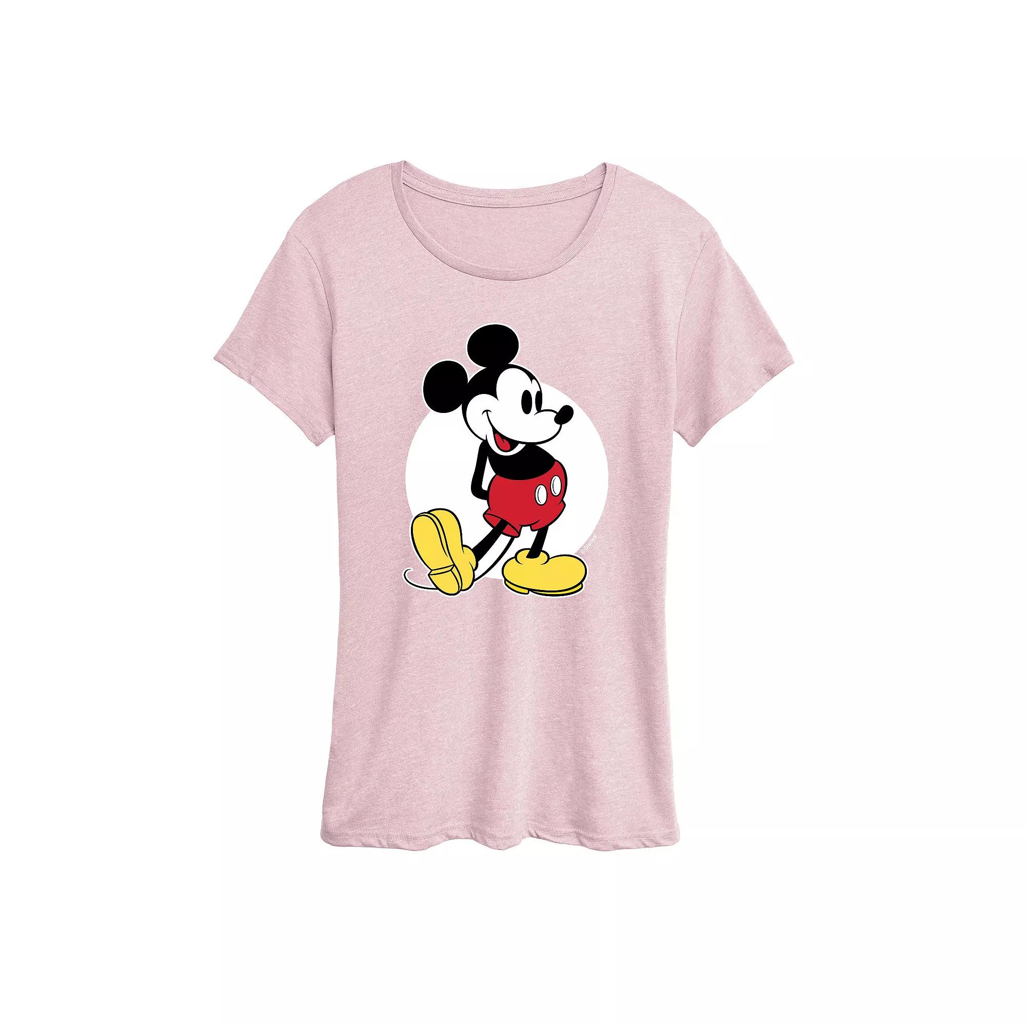 Disney's Mickey Mouse Women's Classic Graphic Tee,  Product Image