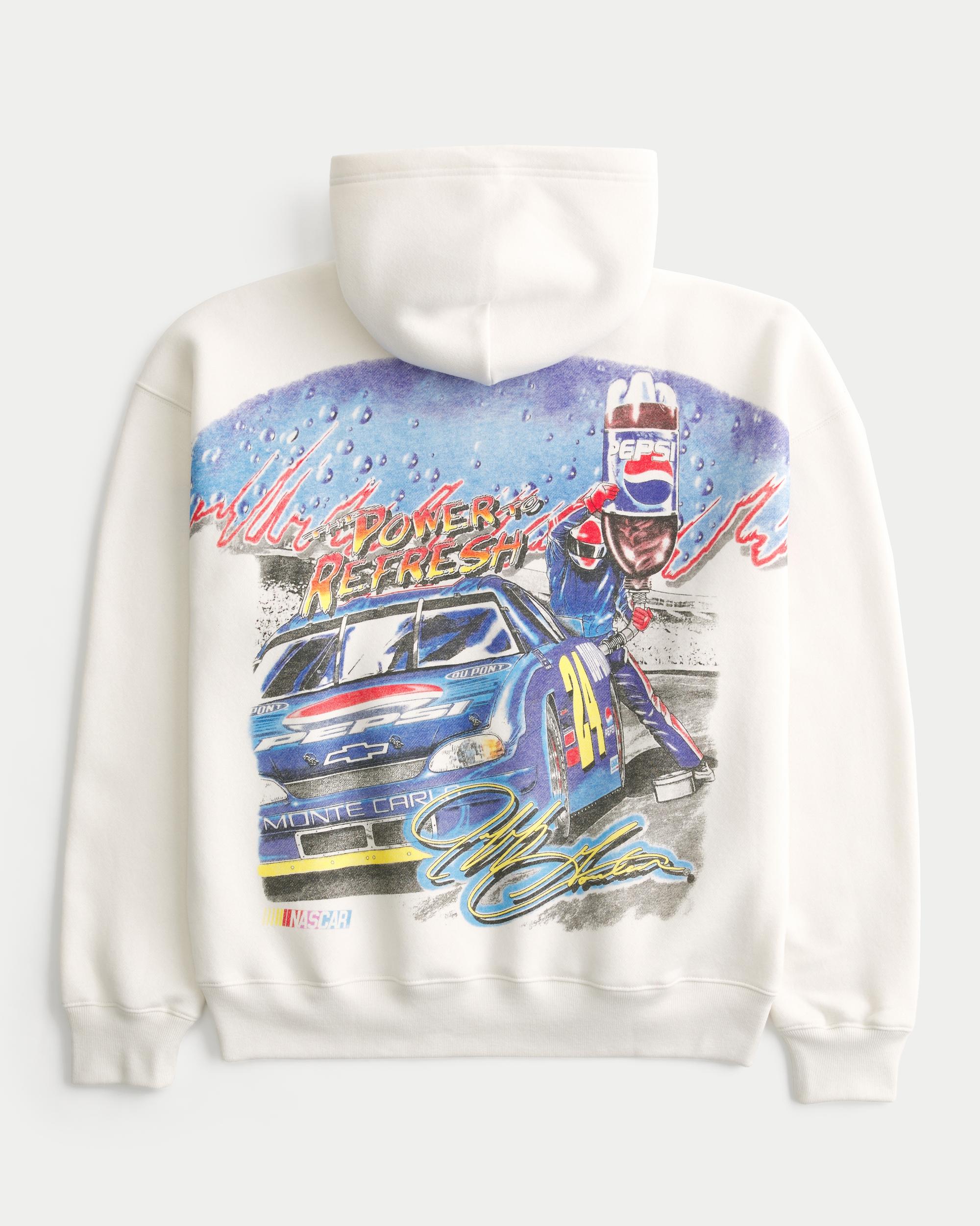 Boxy Pepsi NASCAR Racing Graphic Hoodie Product Image