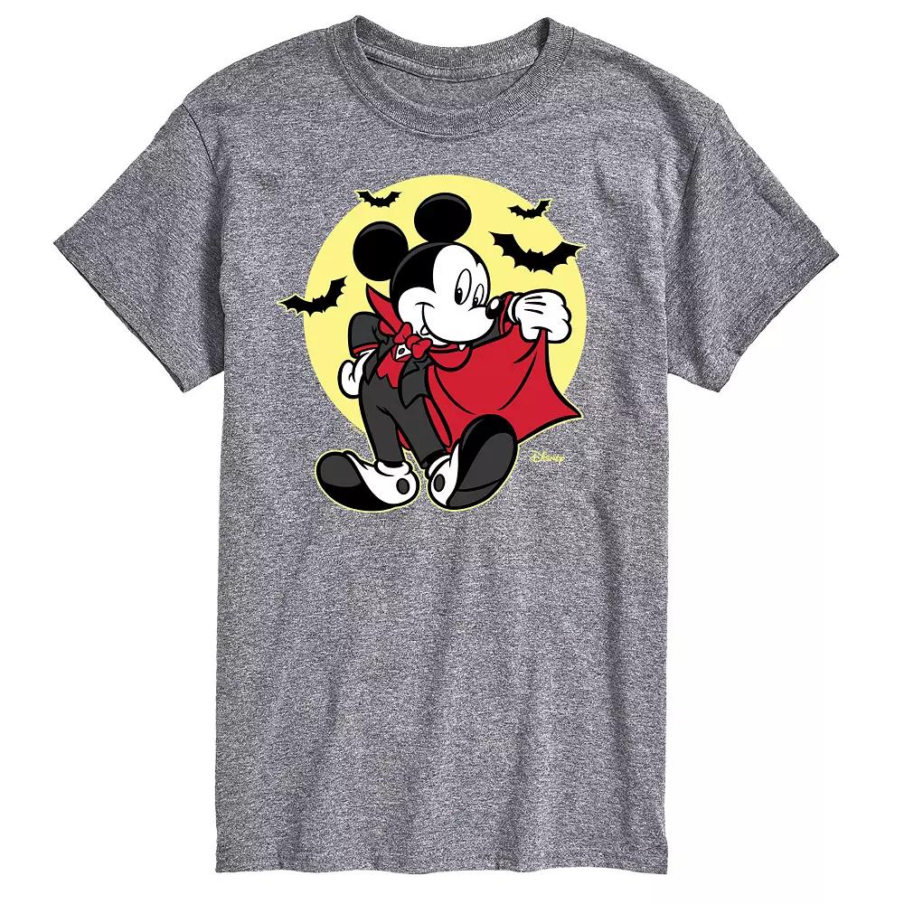 Disney's Mickey Mouse & Friends Big & Tall Mickey Vampire Graphic Tee, Men's,  Product Image