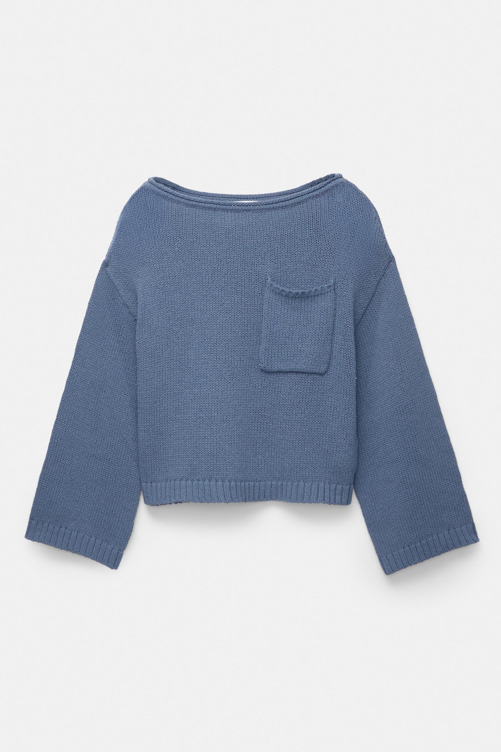 Oversize wide-neck sweater Product Image
