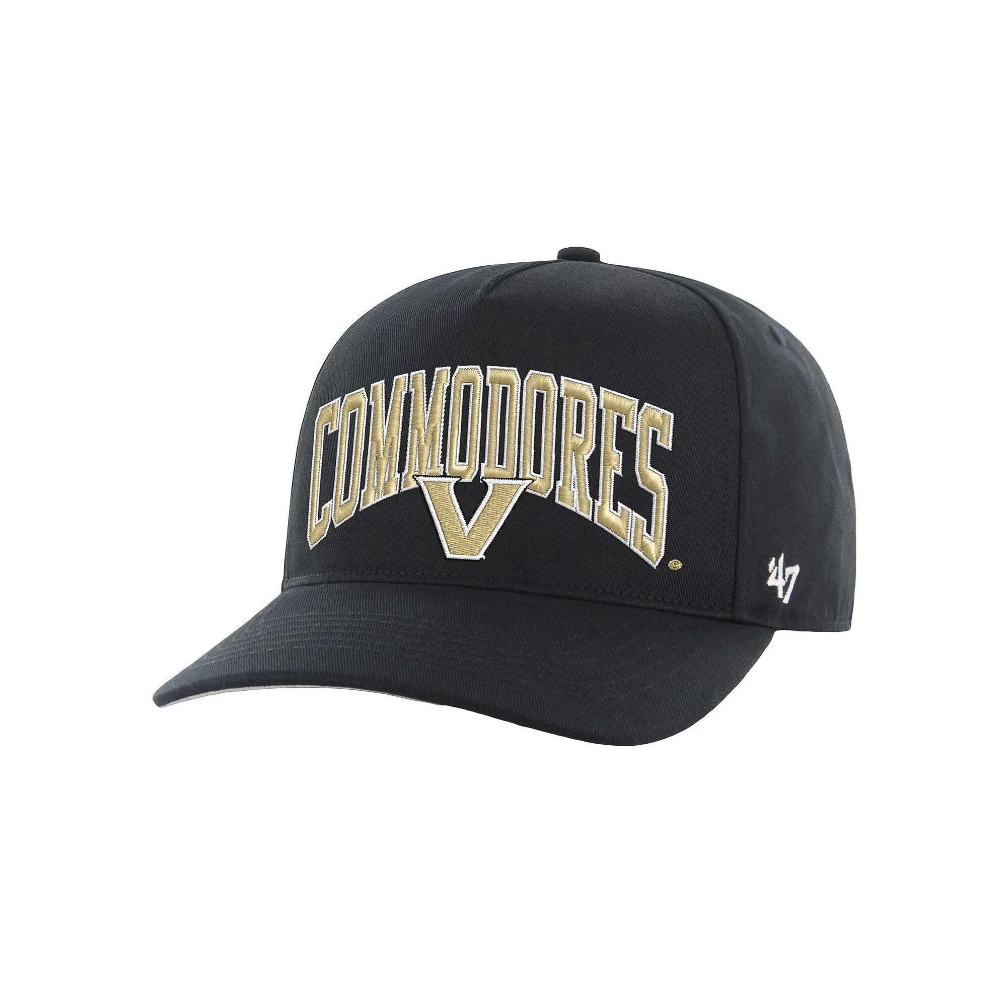 Men's '47 Black Vanderbilt Commodores Walk Tall Hitch Adjustable Hat Product Image