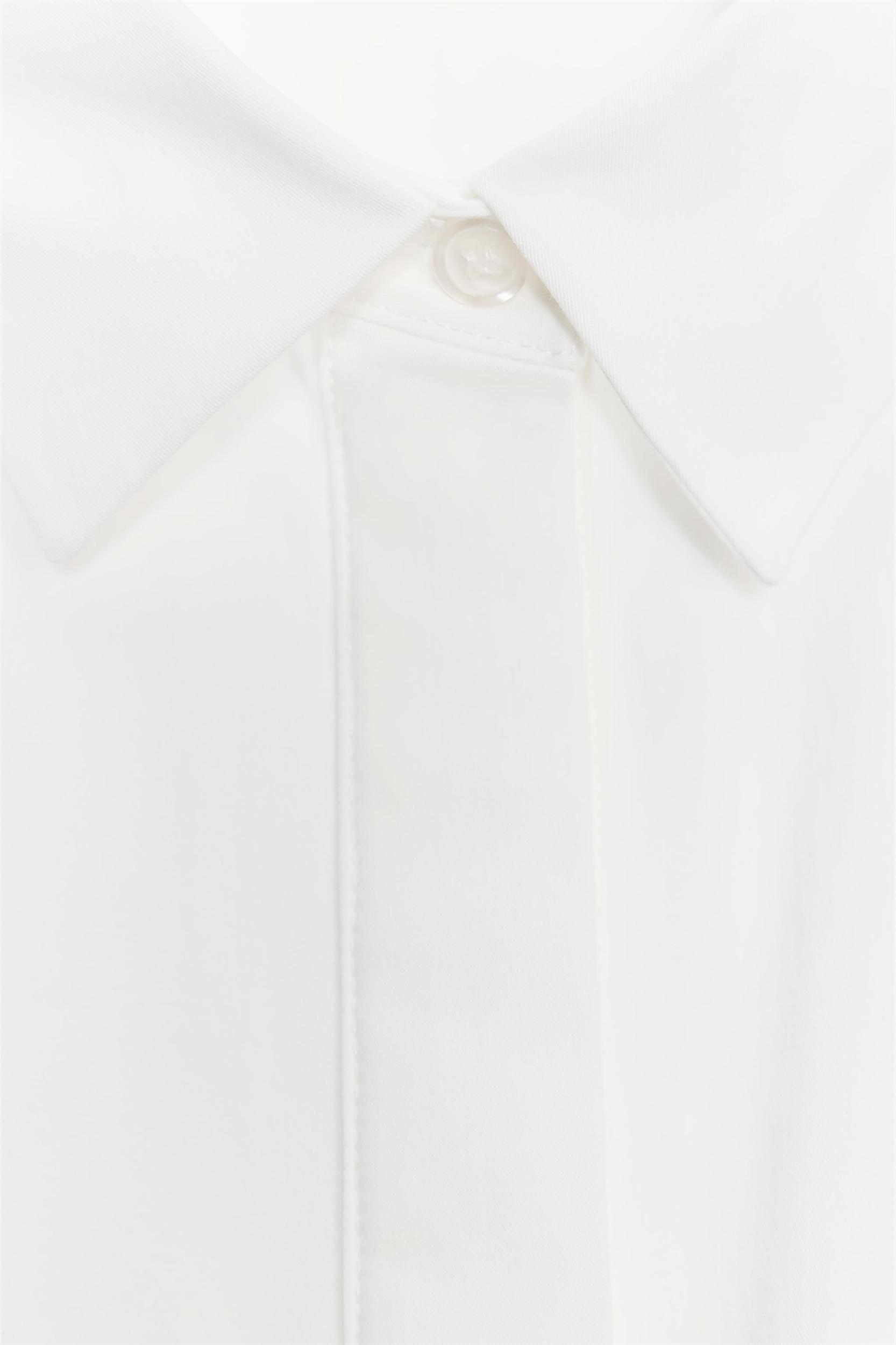 ZW COLLECTION POPLIN SHORT DRESS Product Image