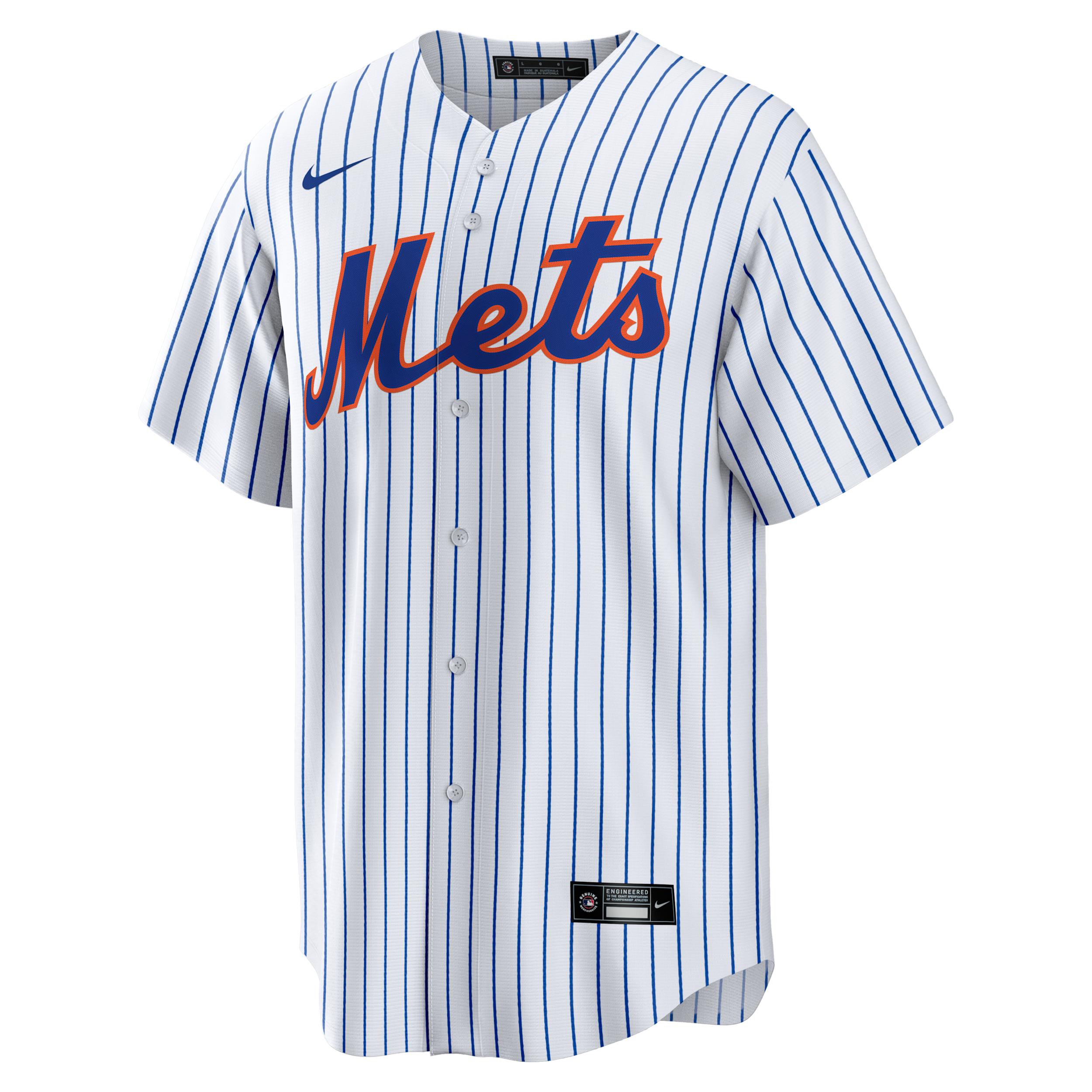 Francisco Alvarez New York Mets Nike Men's MLB Replica Jersey Product Image