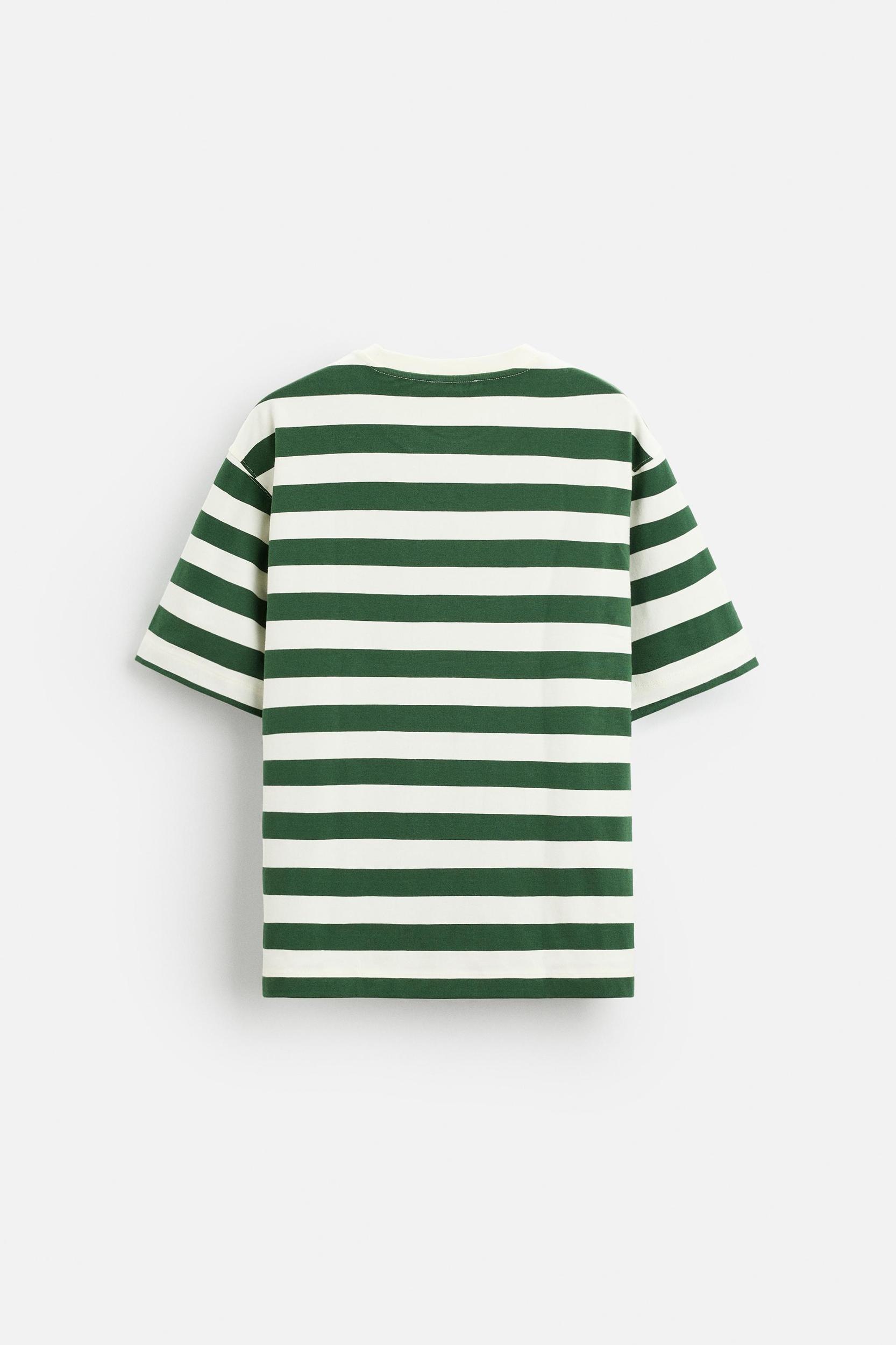 STRIPED JACQUARD T-SHIRT Product Image
