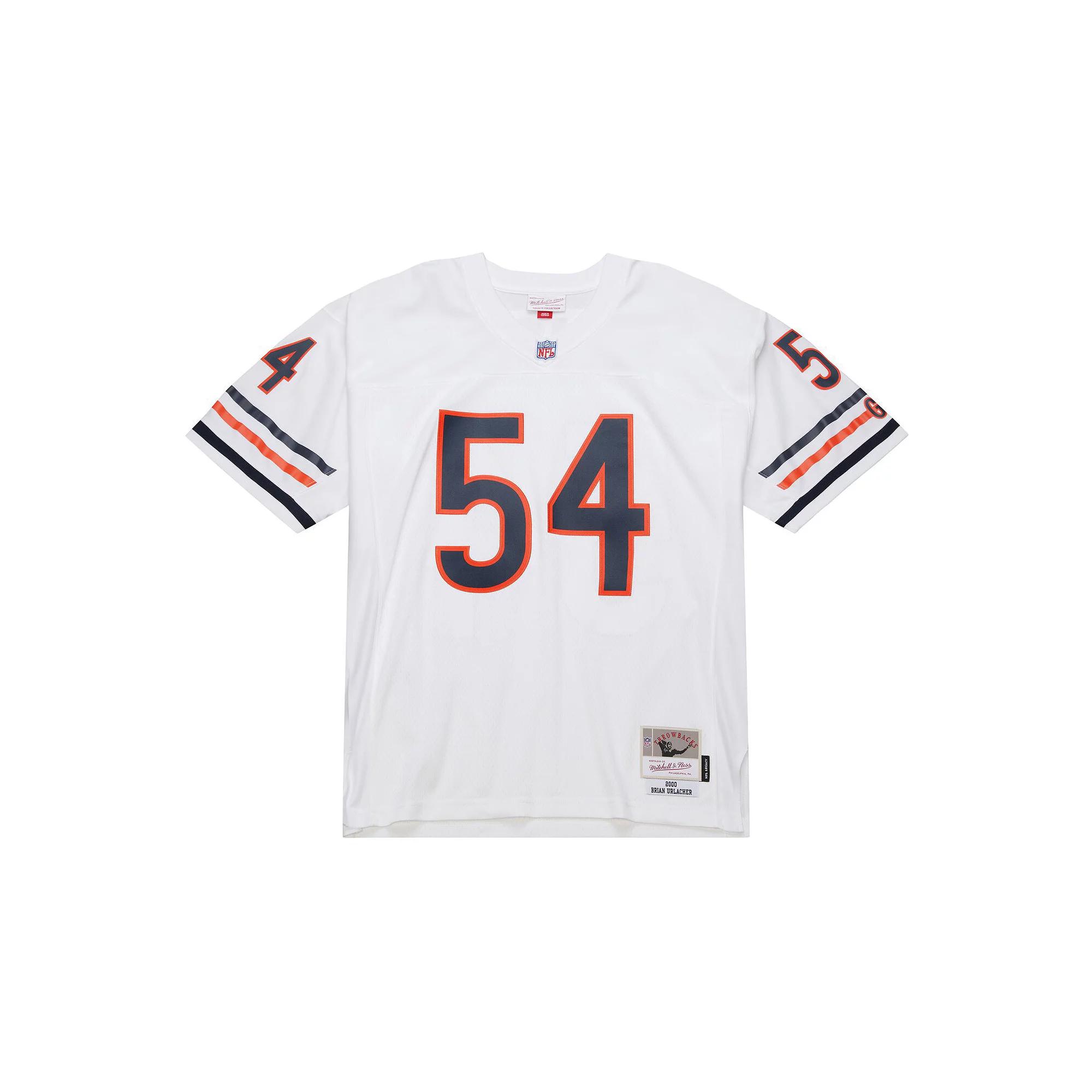 Men's Mitchell & Ness Brian Urlacher White Chicago Bears 2000 Legacy Replica Jersey, Size: Small Product Image