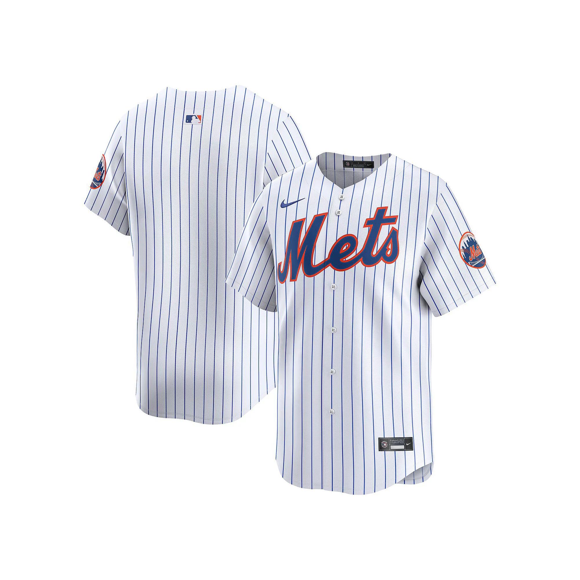 Men's Nike White New York Mets Home Limited Jersey, Size: Small Product Image