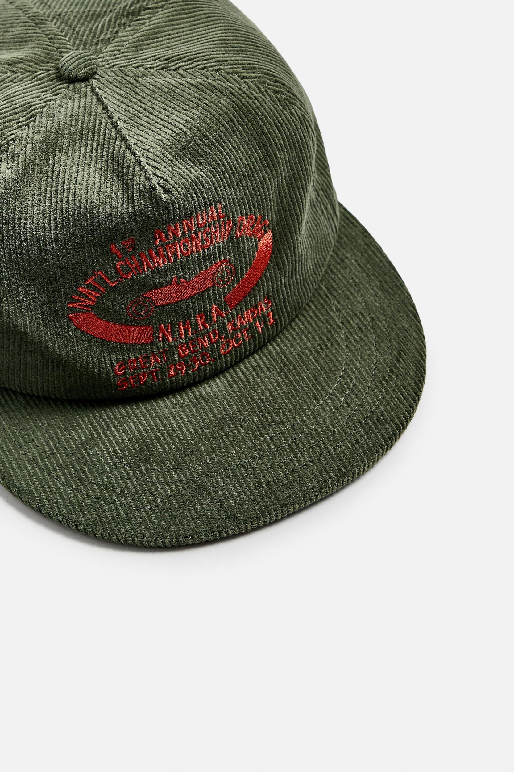 CORDUROY DRAG RACING PATCH CAP © Product Image
