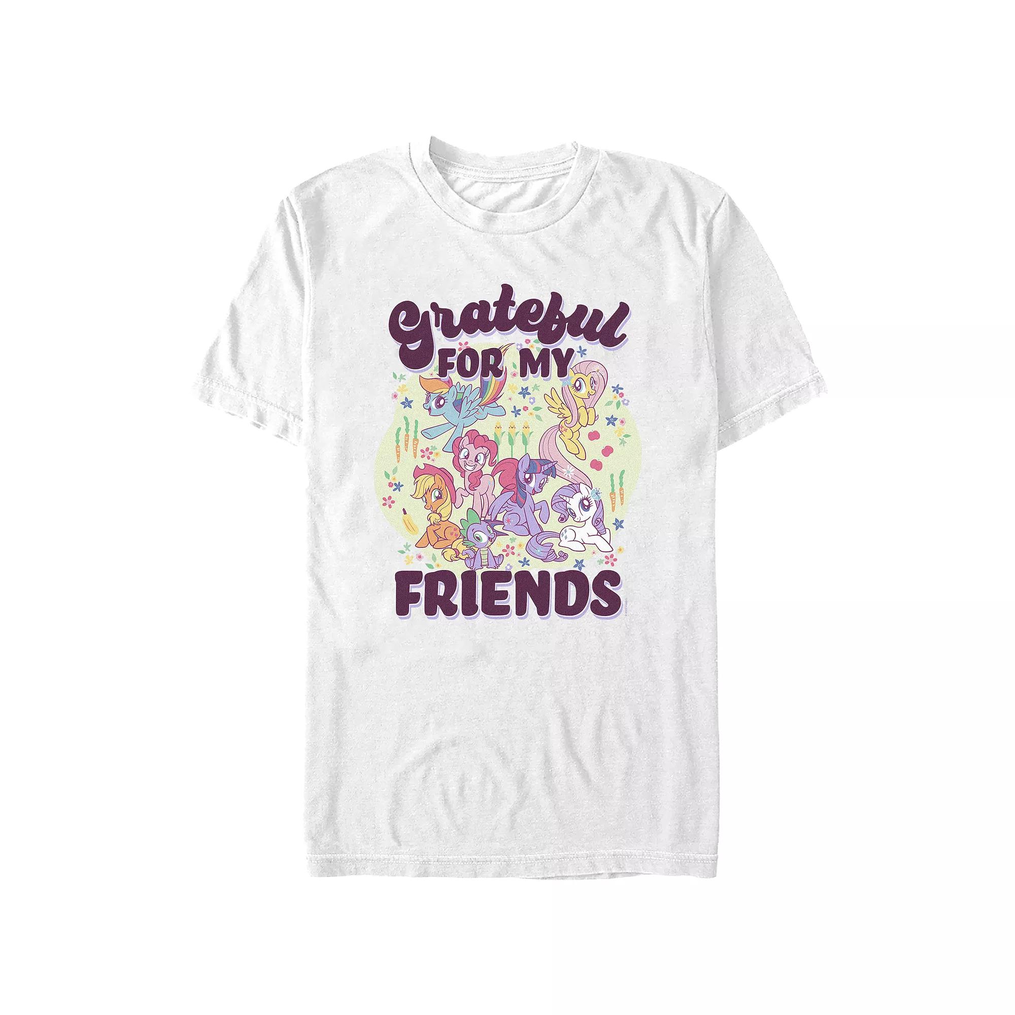 Men's My Little Pony Grateful For My Friends Graphic Tee,  Product Image