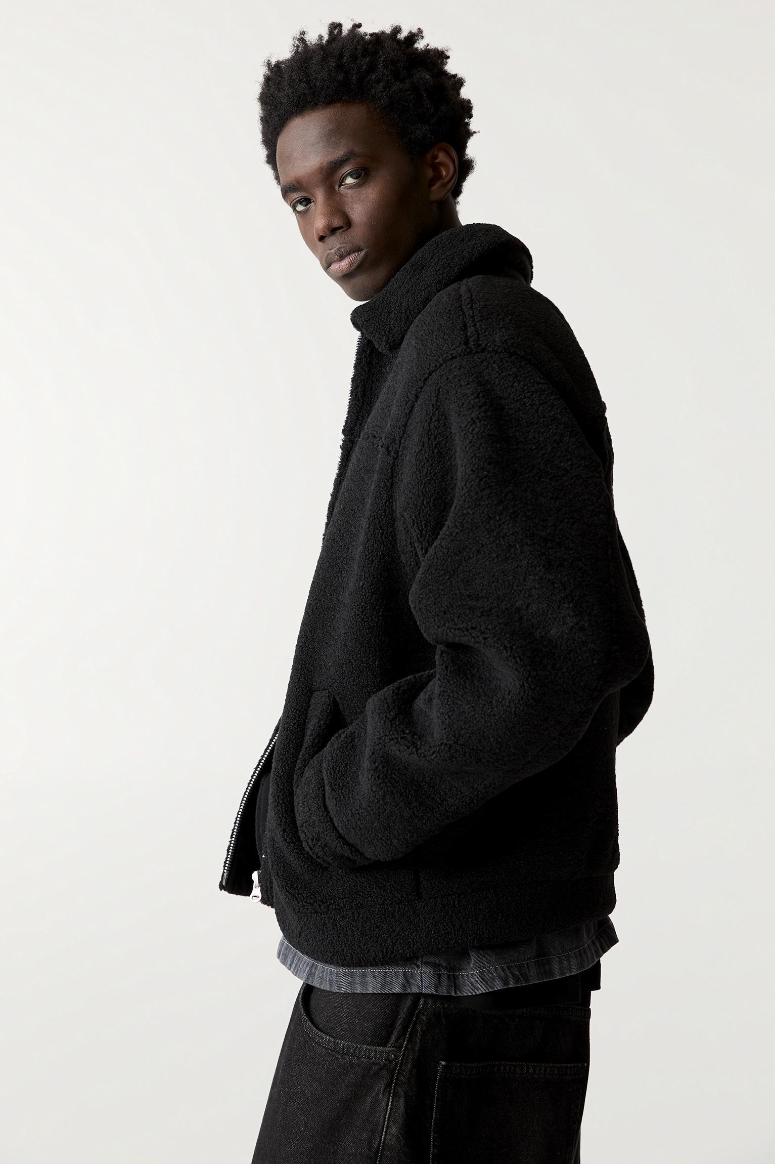 Faux shearling jacket Product Image