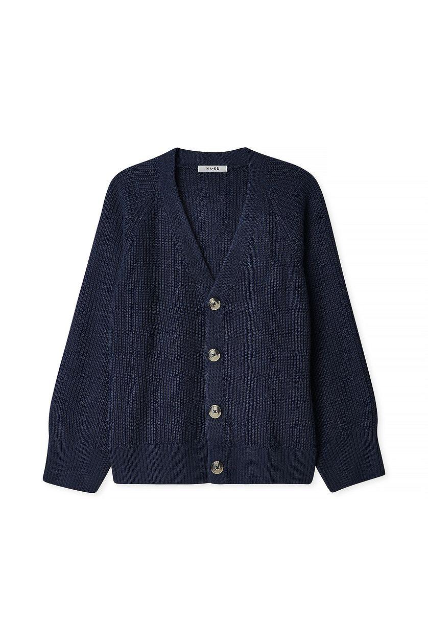 Oversized Knitted Cardigan Product Image