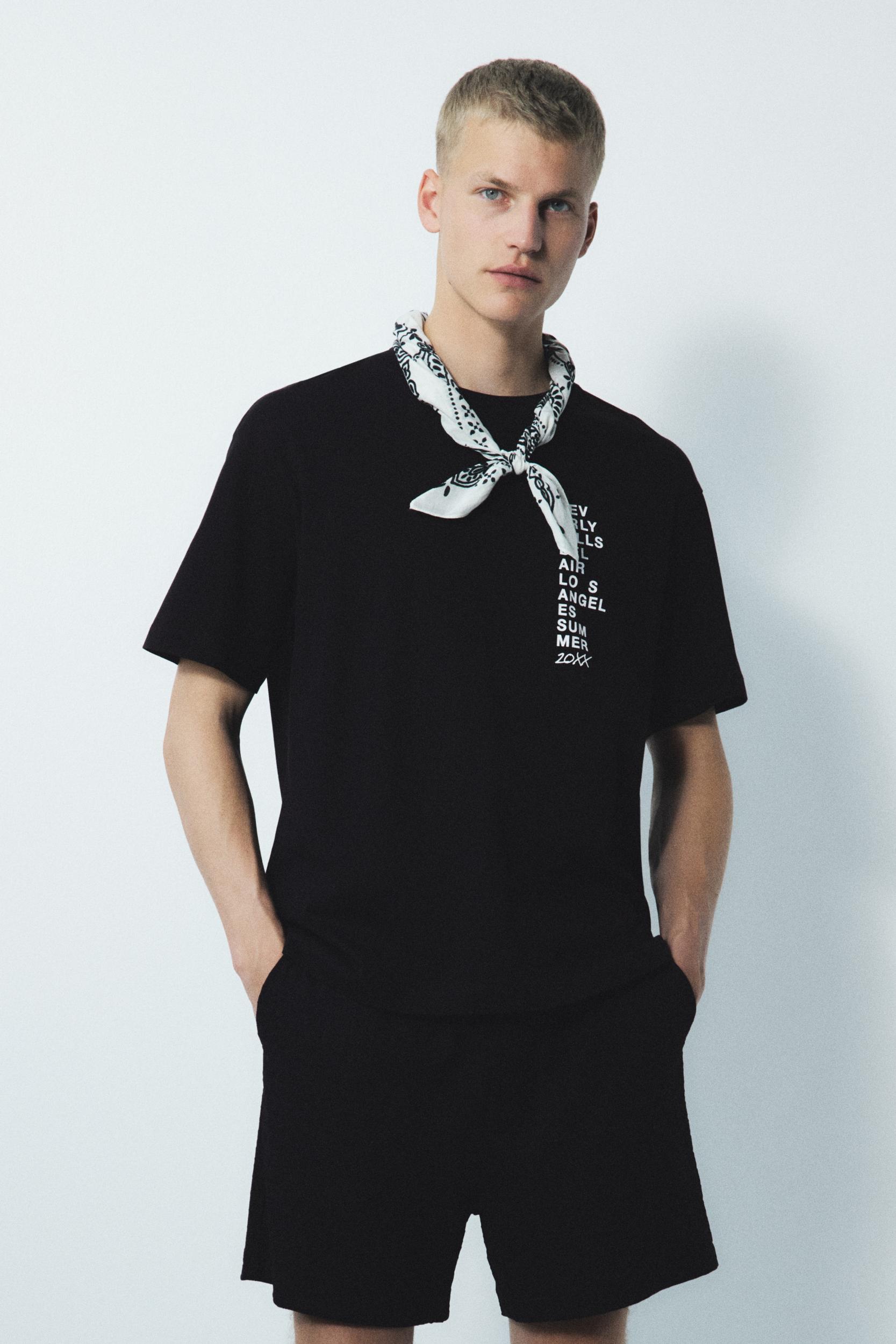 Loose Fit Printed T-shirt Product Image