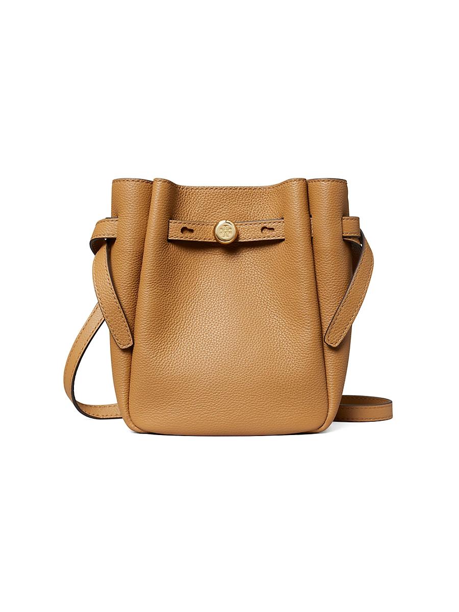 Womens Small Romy Leather Crossbody Bag Product Image