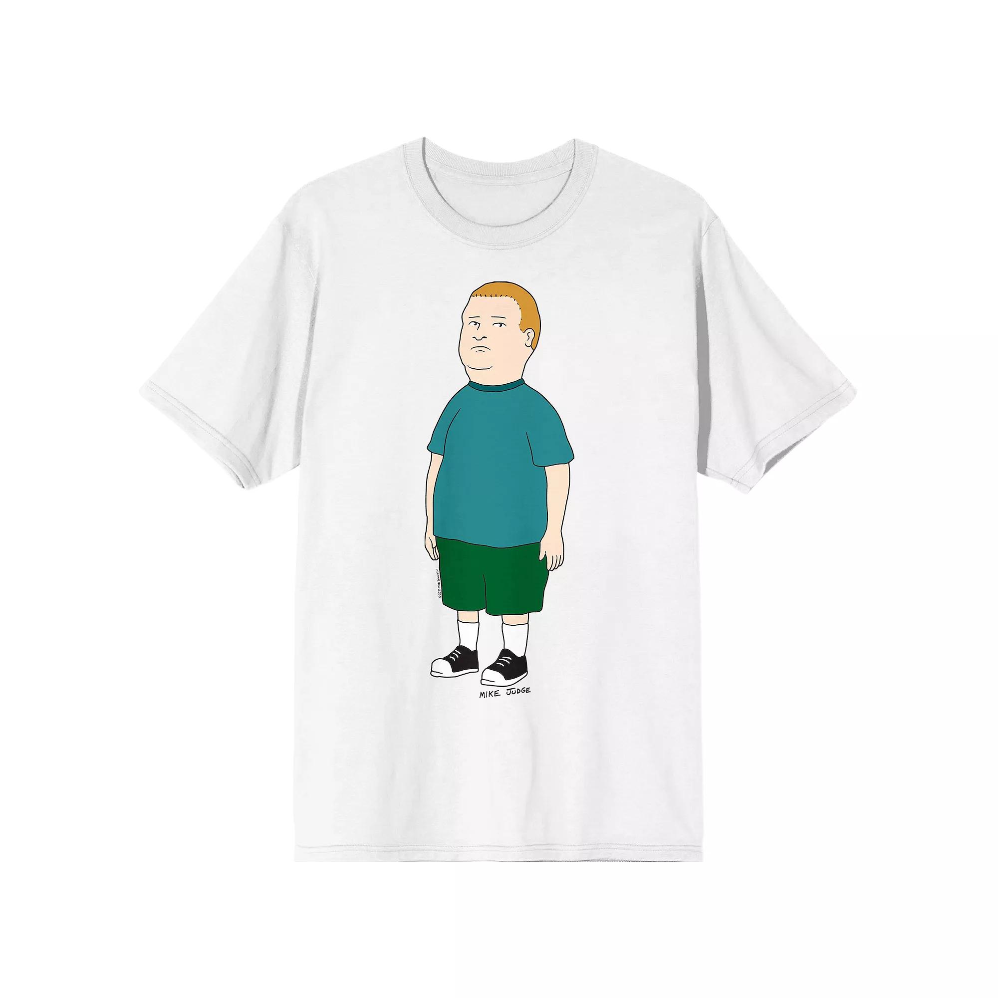 Men's King Of The Hill Bobby Graphic Tee, Size: XXL, White Product Image