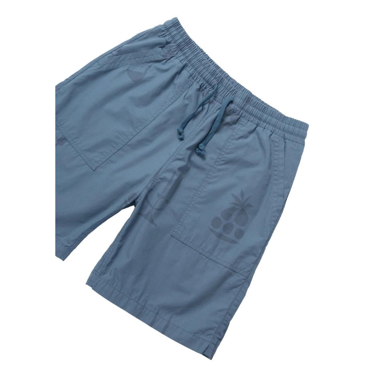 Nourish Printed Chef Shorts Slate Product Image