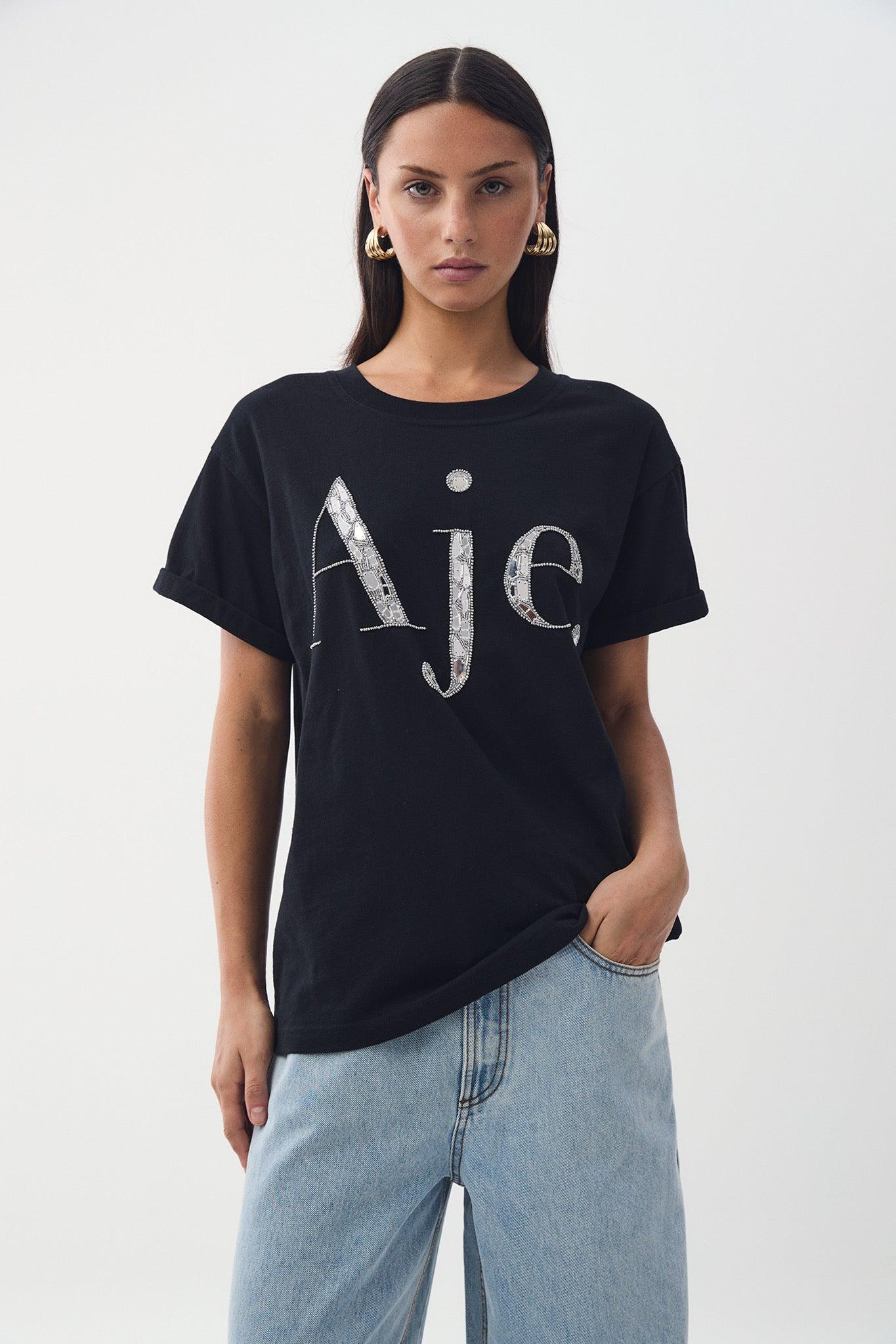 Glider Embellished Logo Tee Product Image