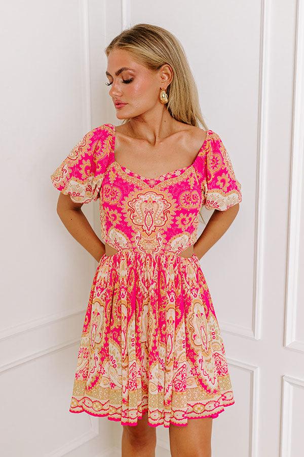 Mostly Coastal Cut Out Dress Product Image