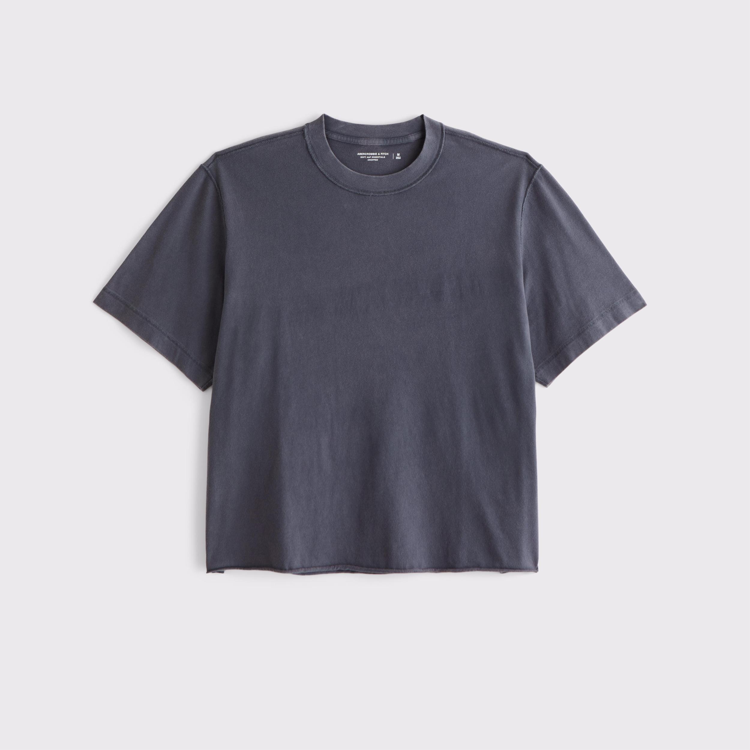 Vintage-Inspired Cropped Tee Product Image