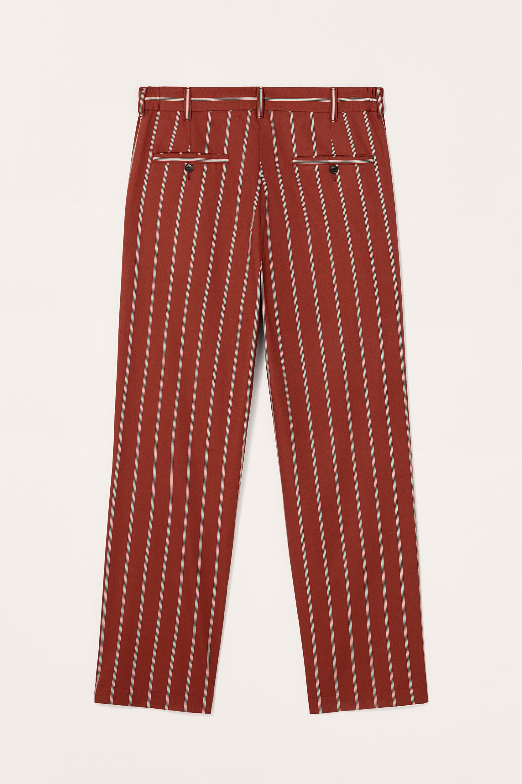LIMITED EDITION STRIPED RELAXED FIT PANTS Product Image