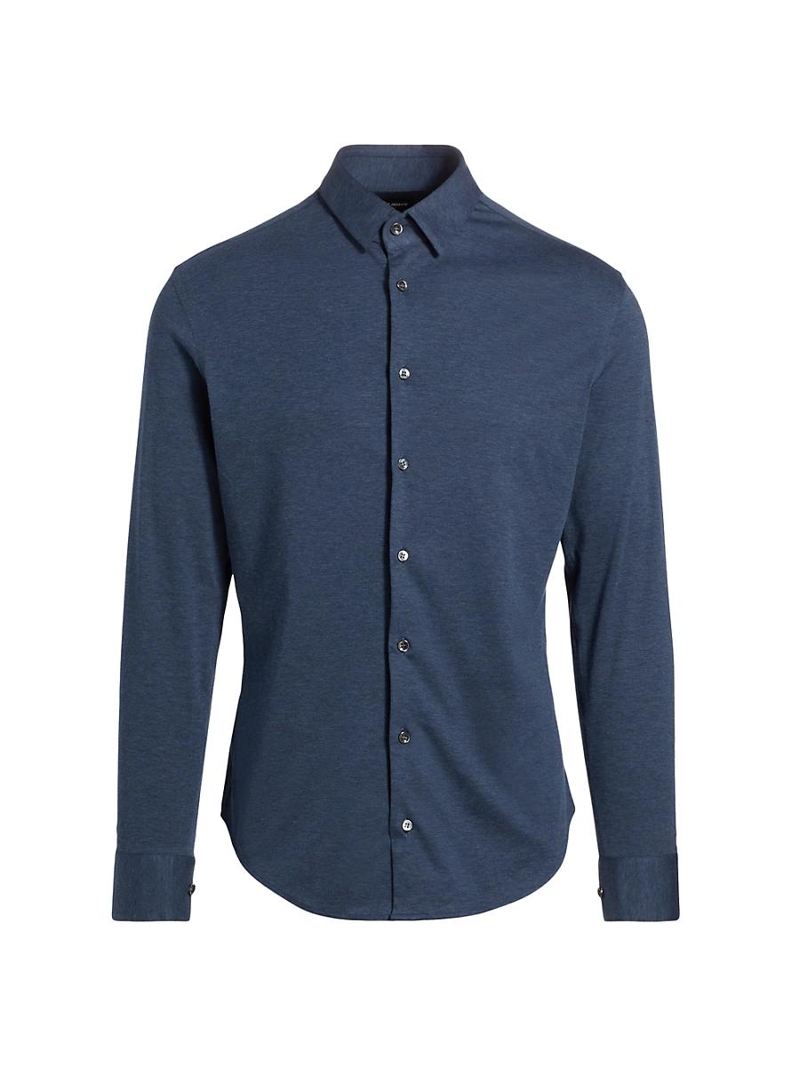 Mens Stretch Slim Button-Up Shirt Product Image