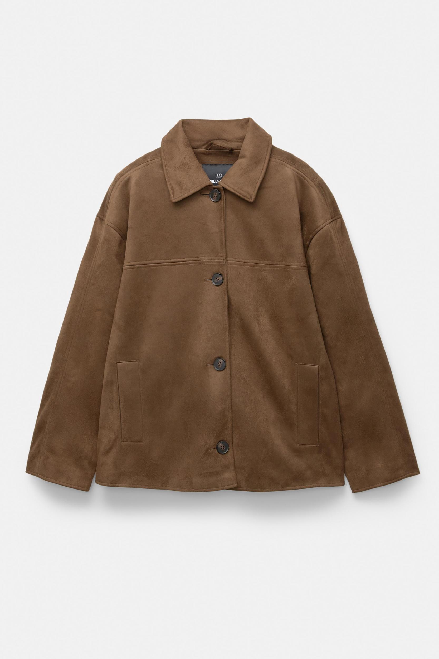 Faux suede jacket Product Image