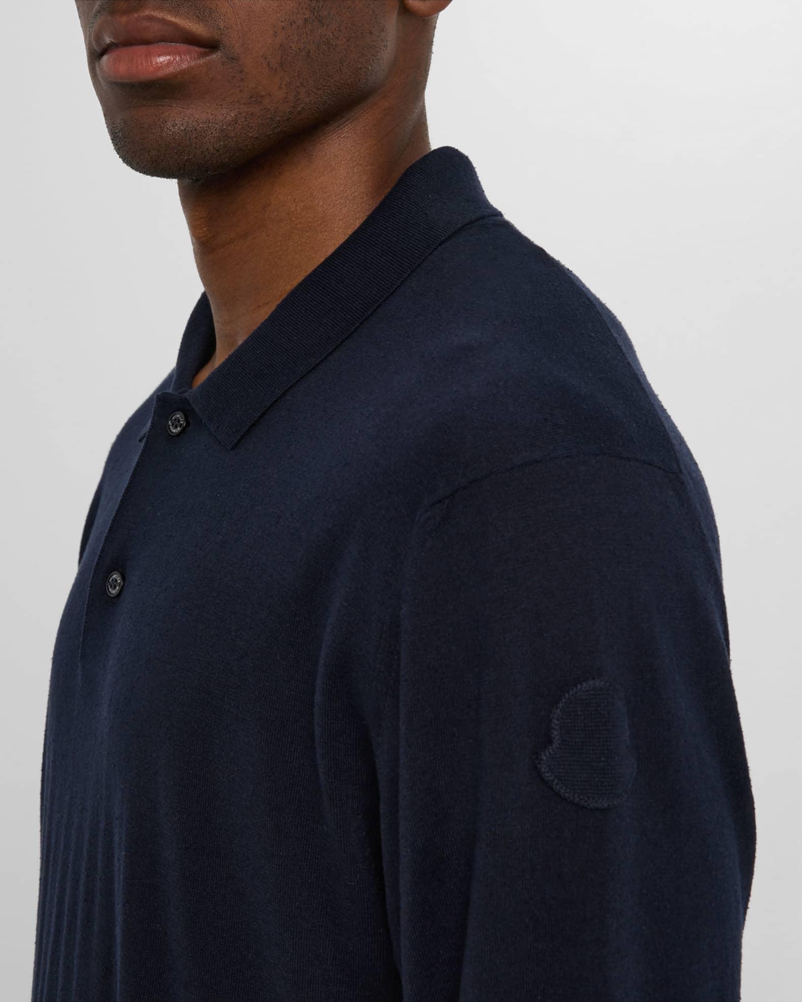 Men's Short-Sleeve Cotton Crewneck Sweater Product Image