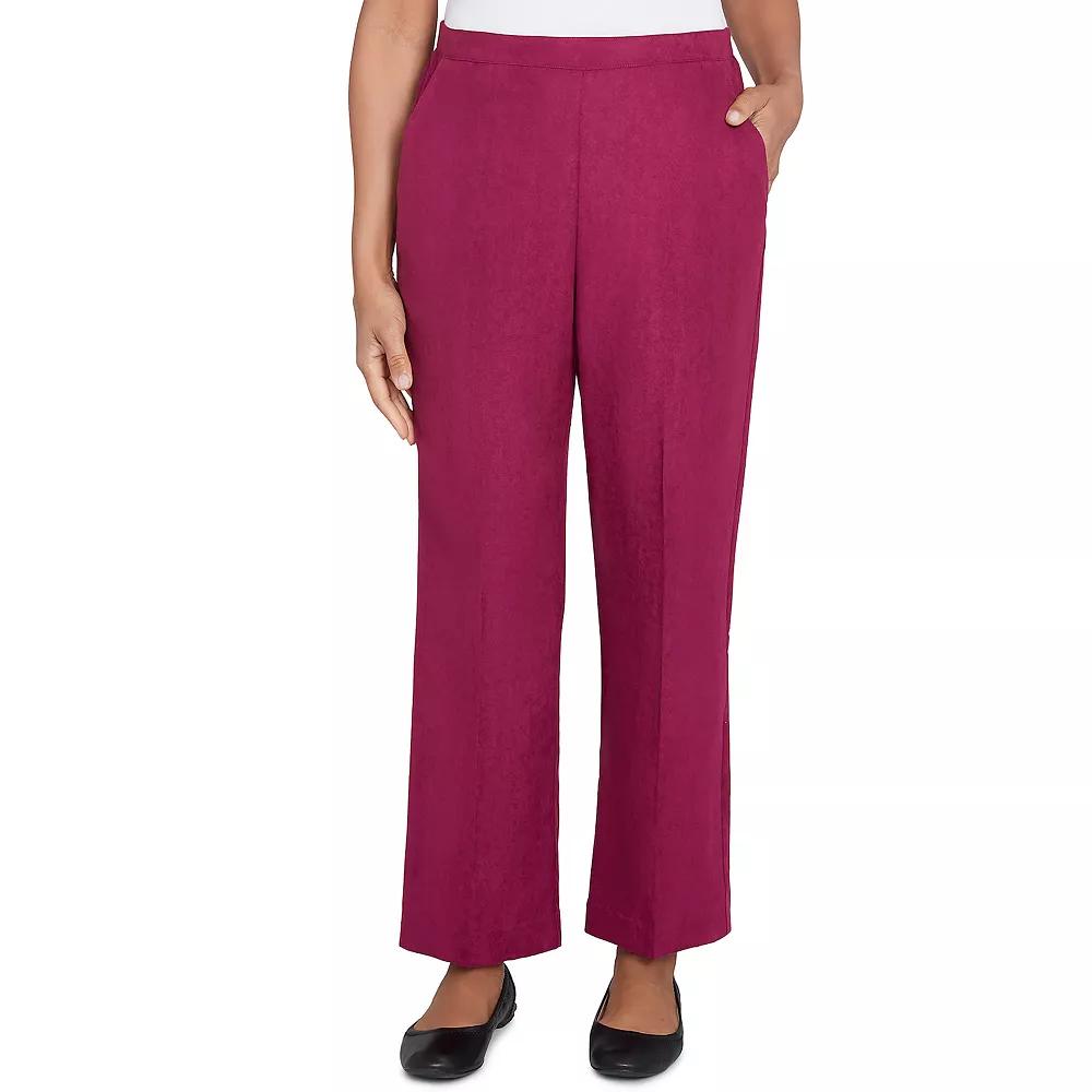 Women's Alfred Dunner Classic Slant Pocket Medium Length Pant, Size: 8 Product Image