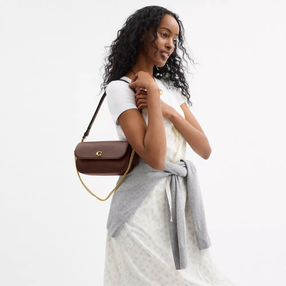 Brook Flap Chain Bag In Signature Denim Product Image