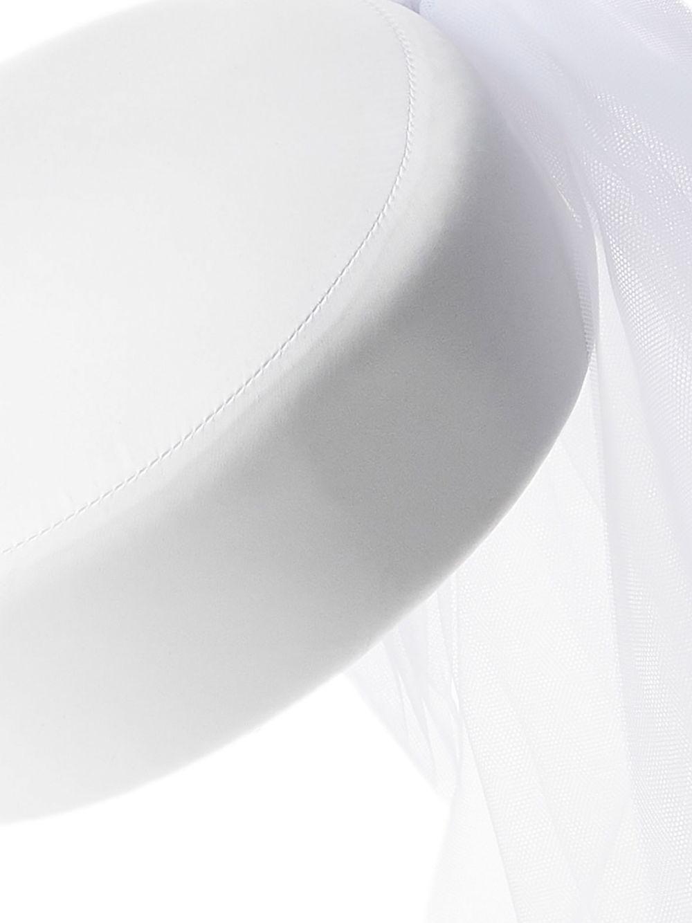 Jacqueline felt pillbox hat Product Image