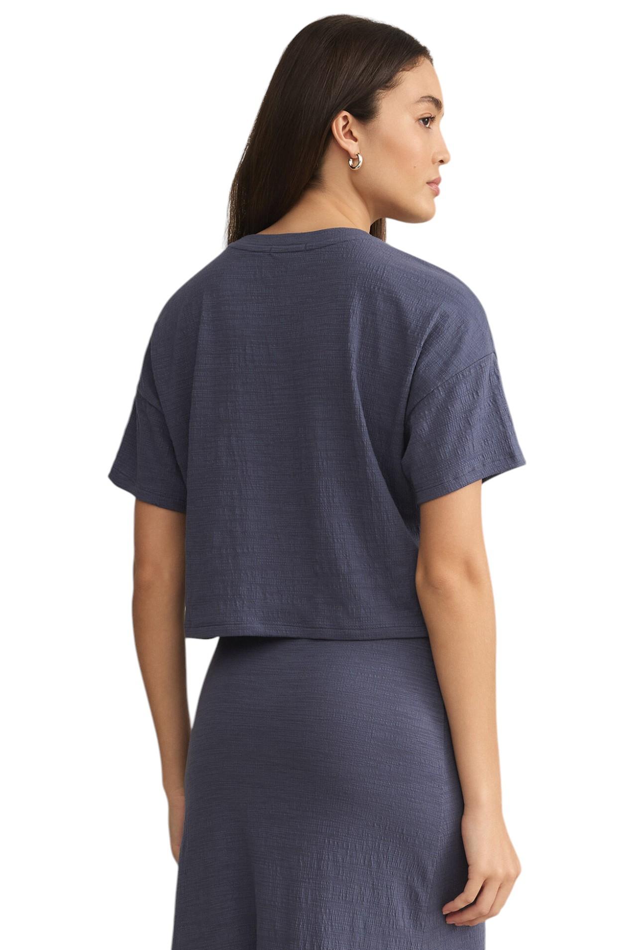 Sway Textured Cropped Tee Product Image