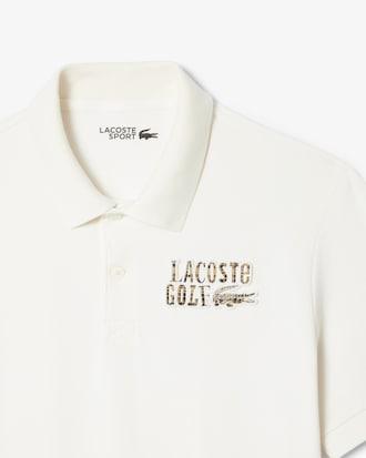 Relaxed Fit Mini-Piqué Golf Polo Shirt Product Image