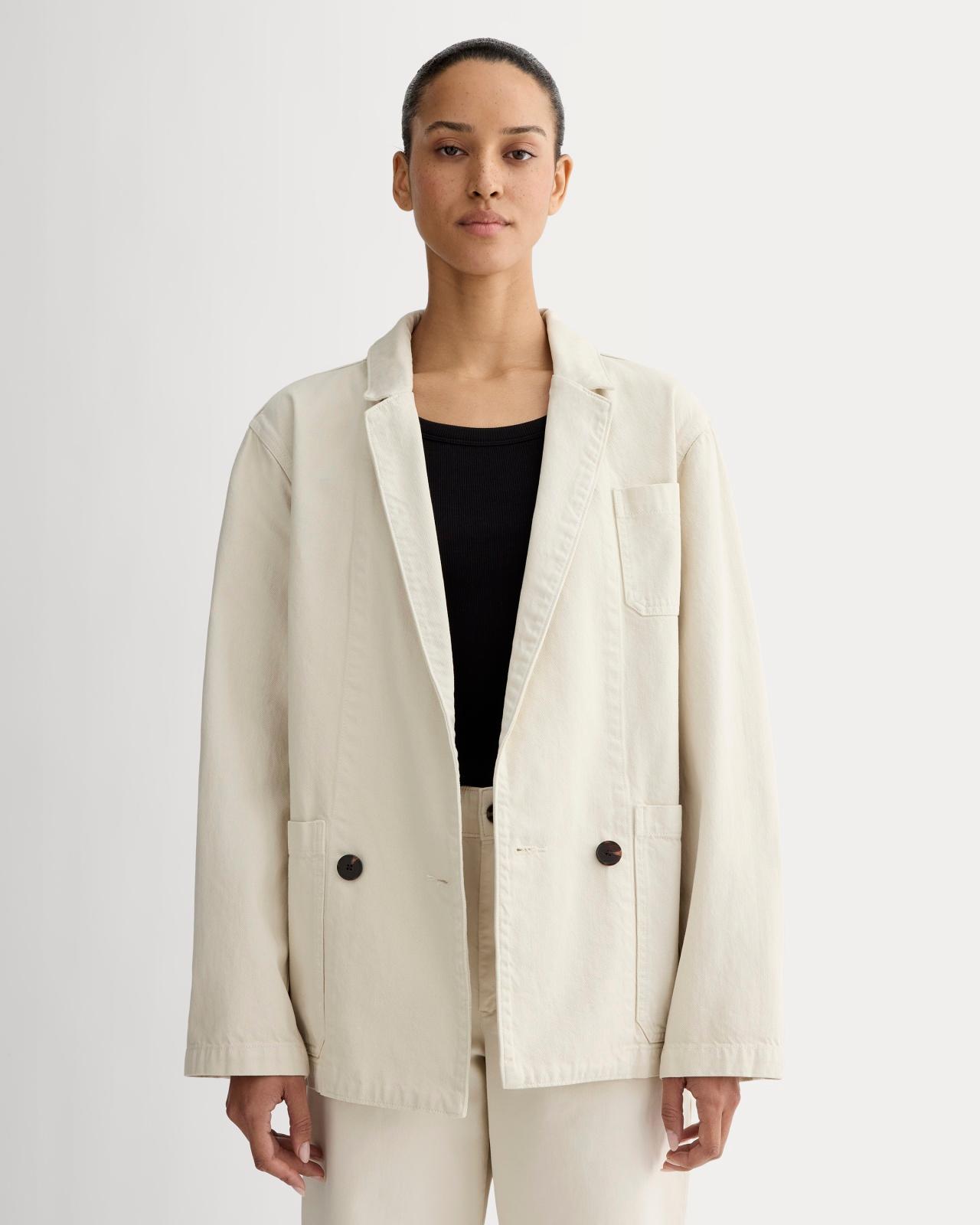 The Denim Chore Blazer Product Image