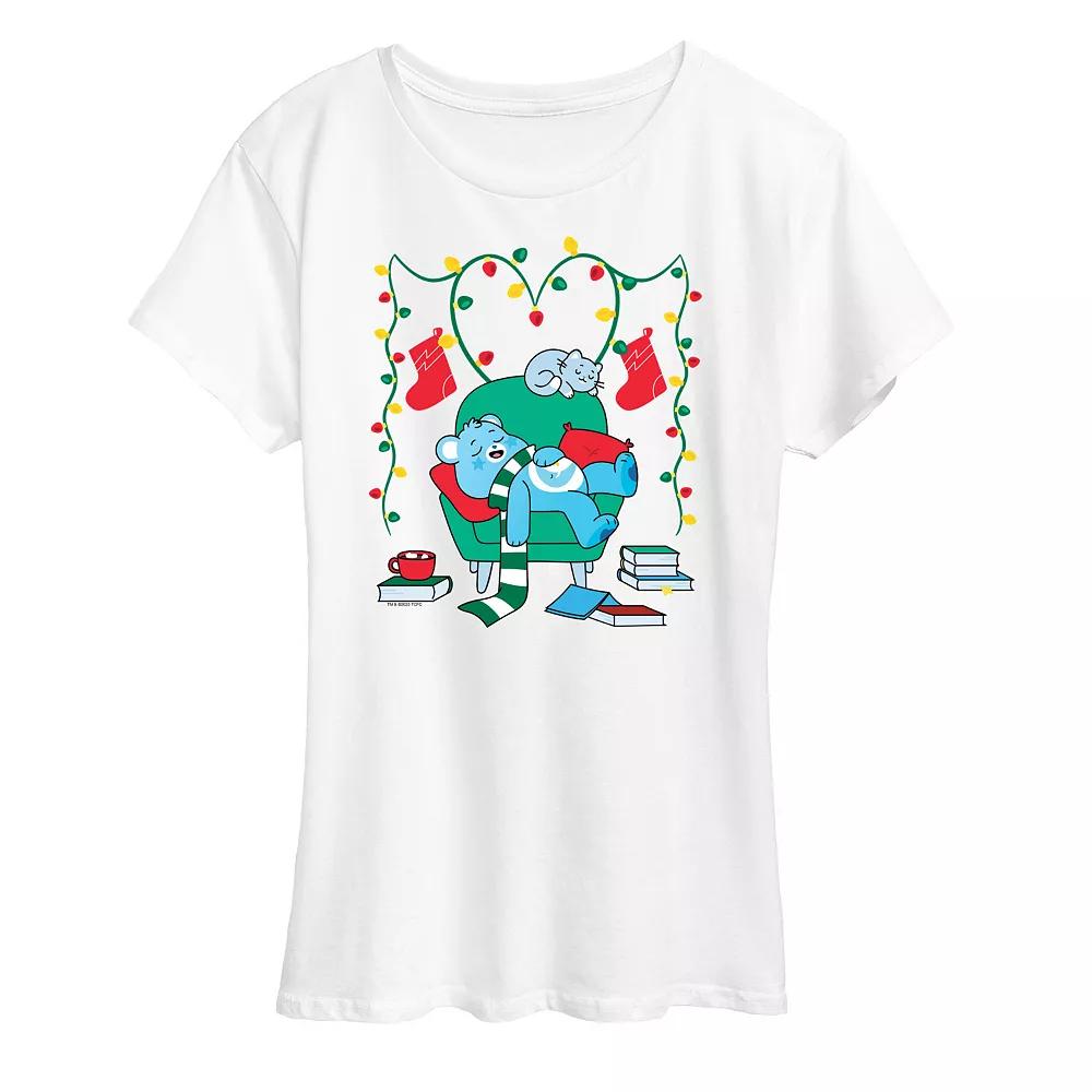 Women's Care Bears Cozy Christmas Graphic Tee, Girl's,  Product Image