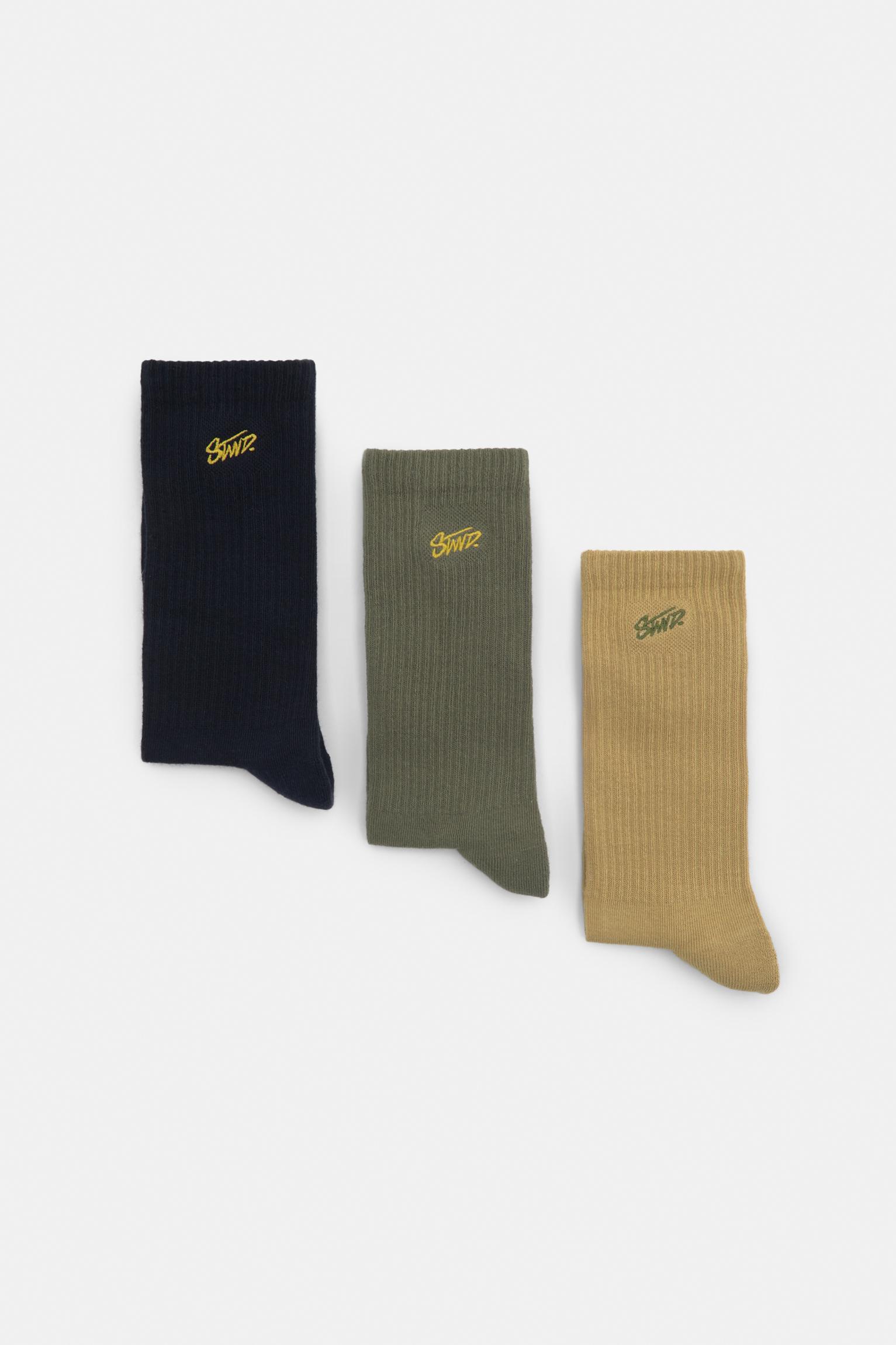 Pack of embroidered STWD socks Product Image