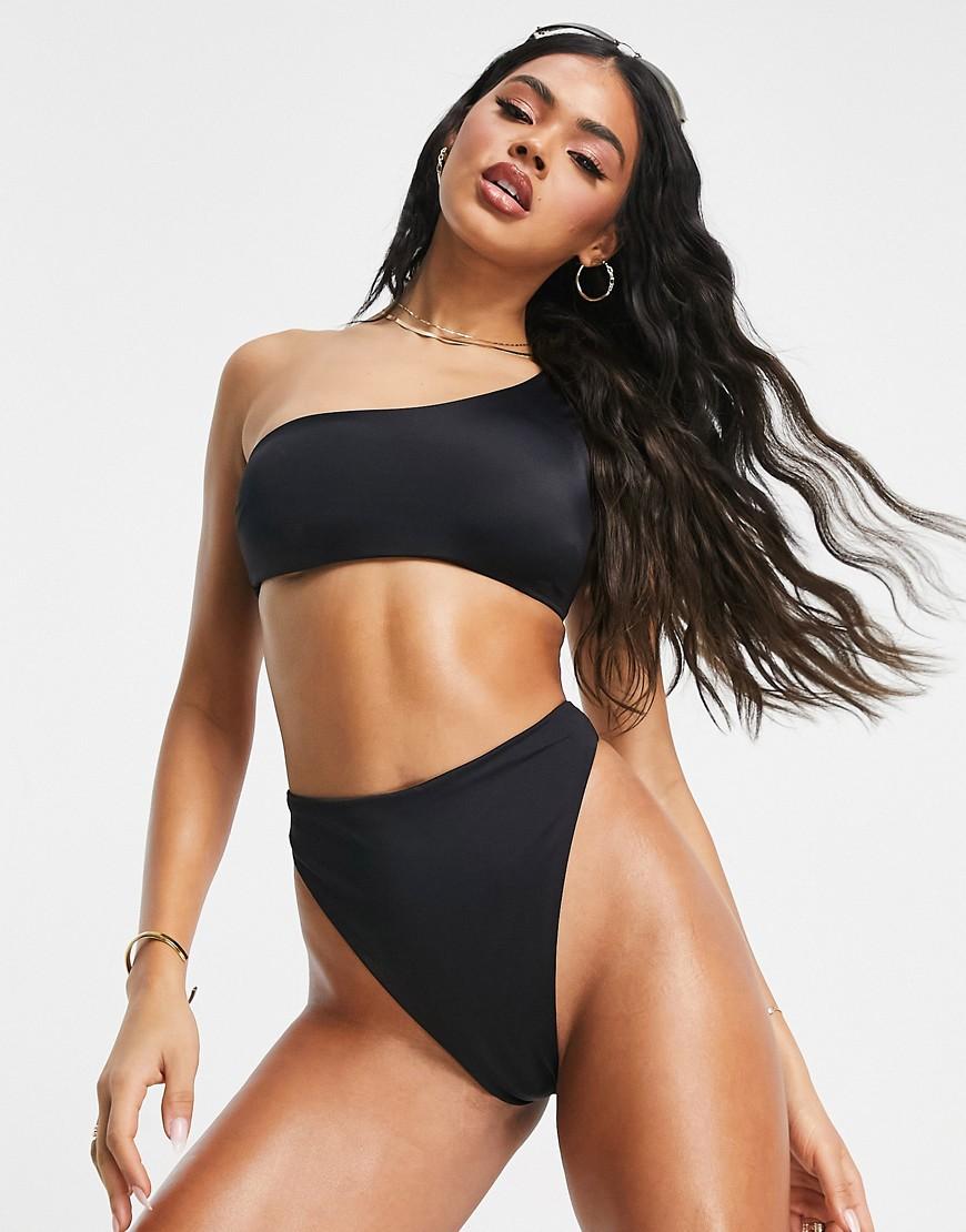 ASOS DESIGN Maya mix and match tie back triangle bikini top Product Image