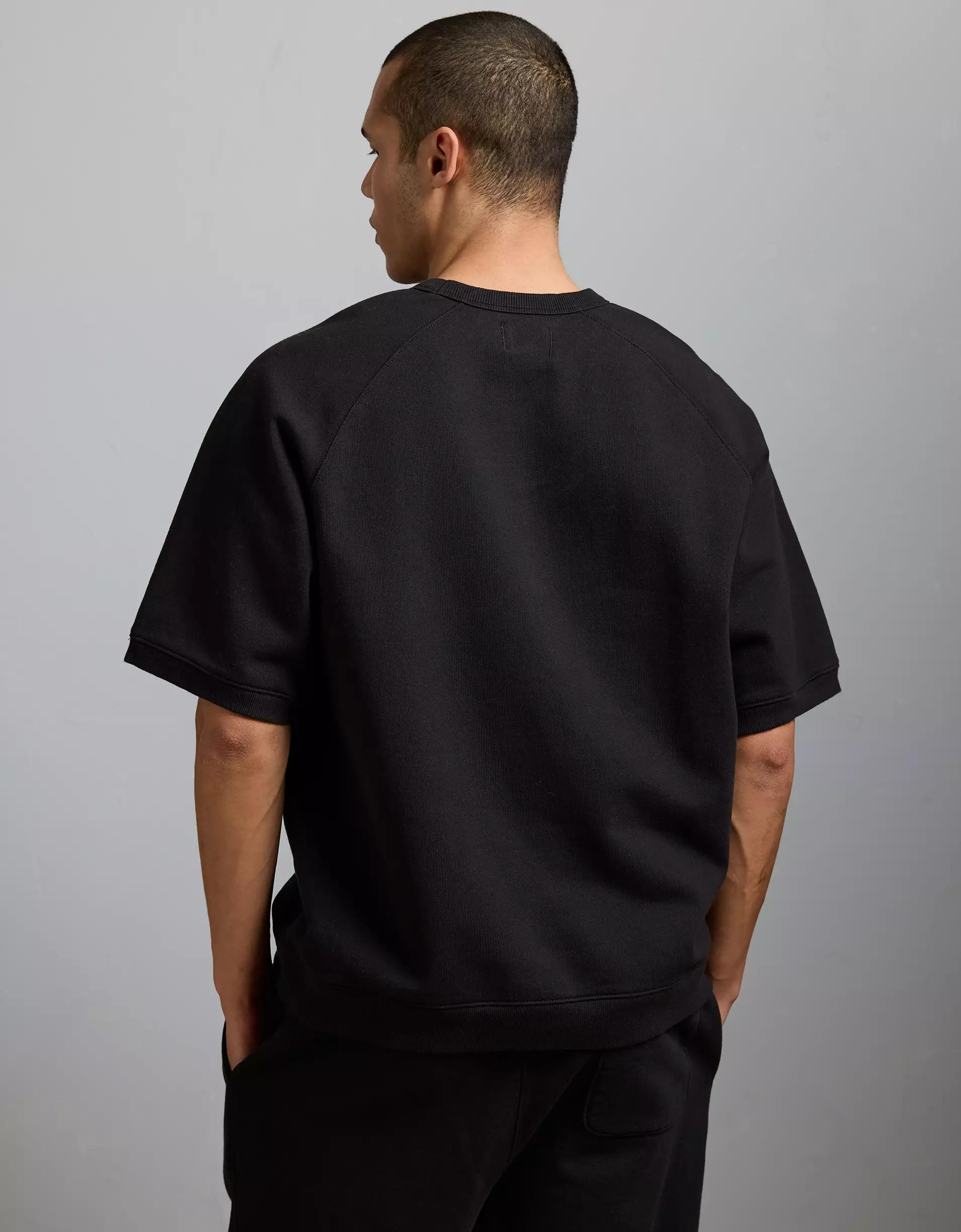 AE77 Premium Short-Sleeve Sweatshirt Product Image