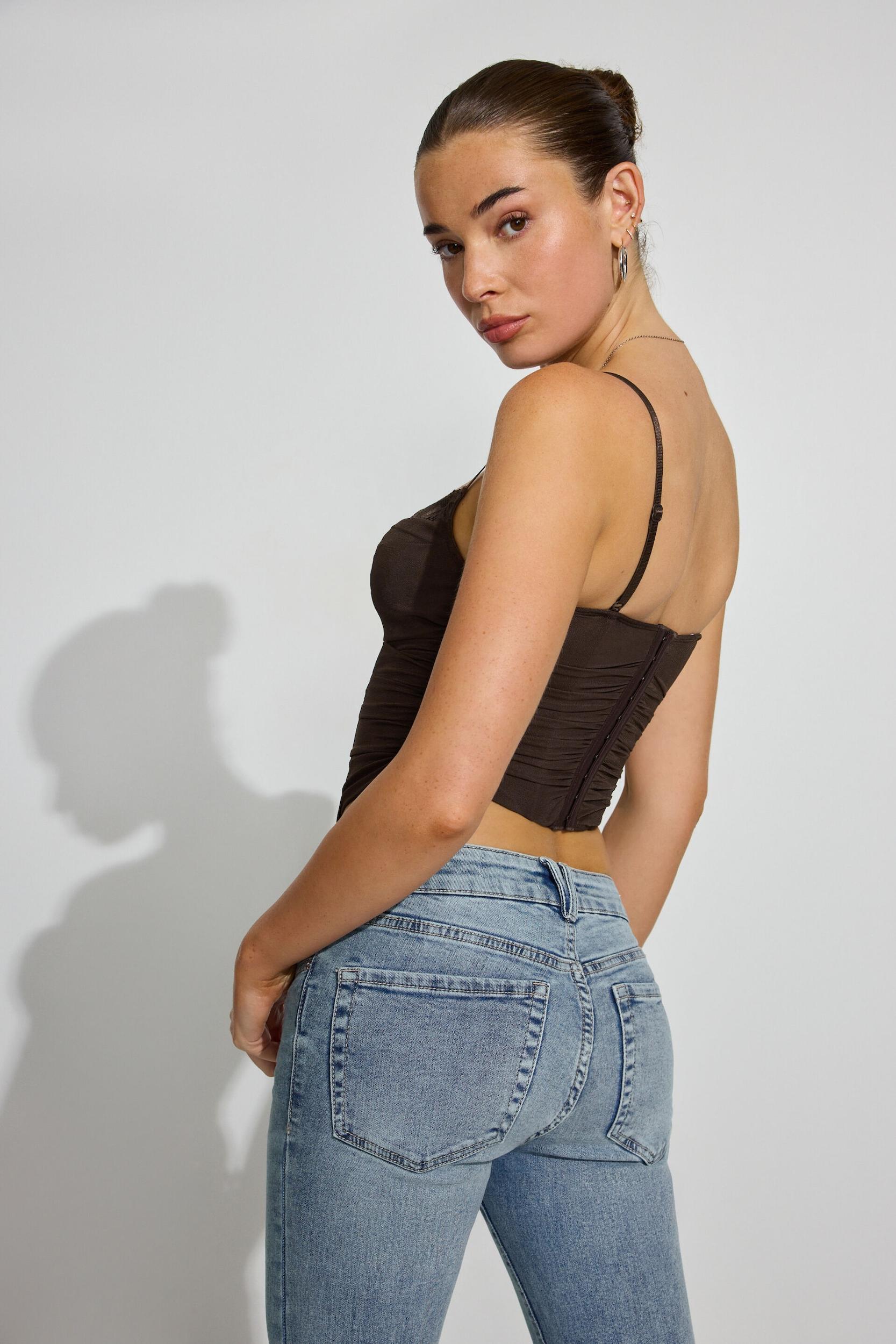 Ally Mesh Peekaboo Bustier Product Image