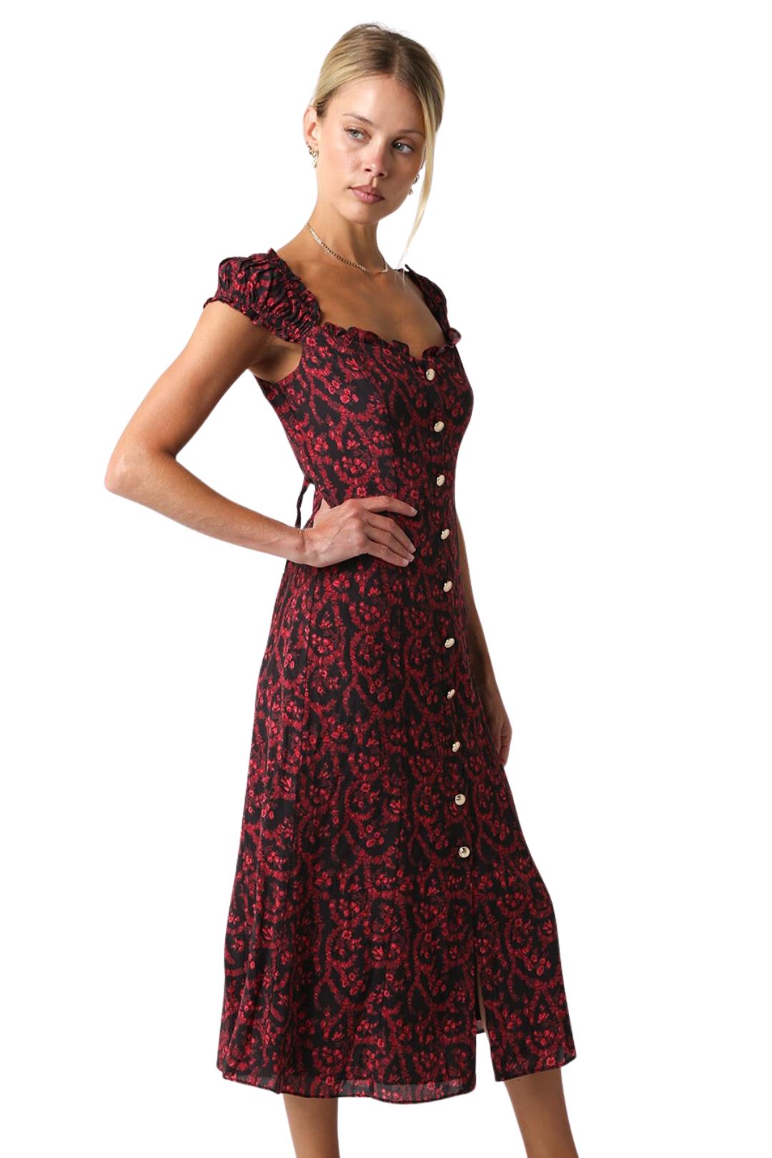 Savanah Button Dress Product Image